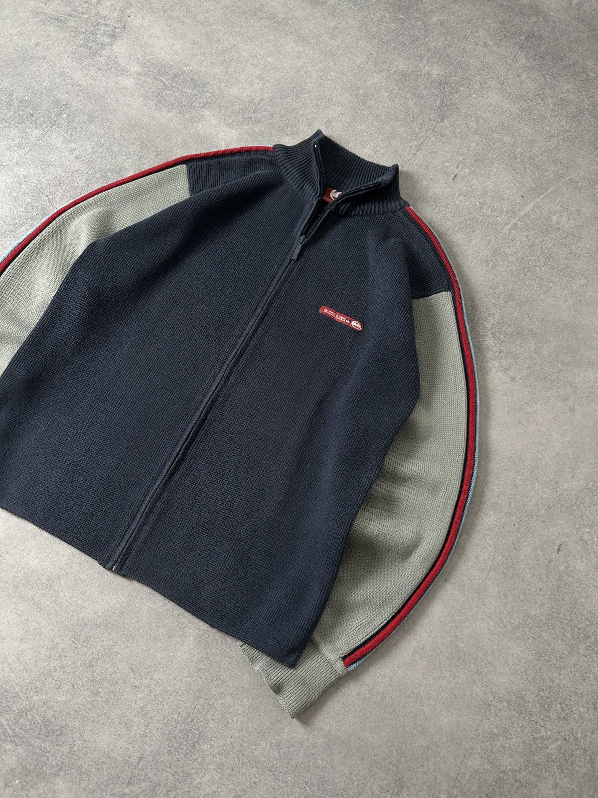 Quicksilver Quicksilver knit-sweatshirt mens y2k 00s Size US L / EU 52-54 / 3 - 3 Thumbnail