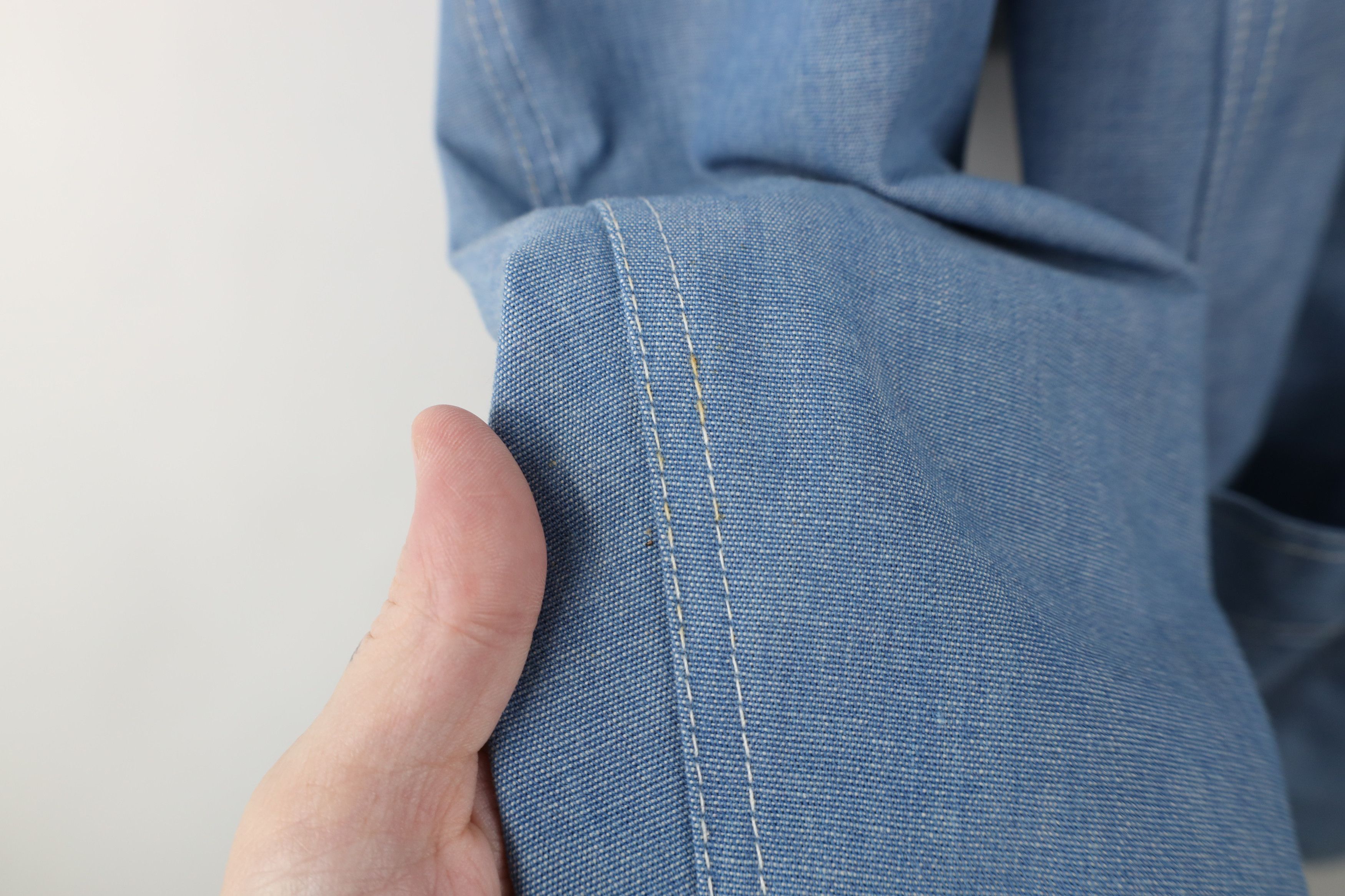 Vintage Vintage 70s Streetwear Denim 2 Button Suit Coat Jacket USA Size US L / EU 52-54 / 3 - 8 Thumbnail