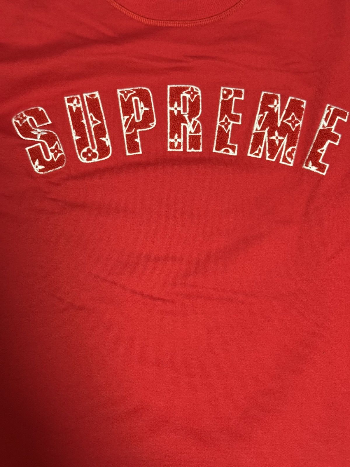 Louis Vuitton × Supreme Supreme Louis Vuitton arc logo crewneck Size US L / EU 52-54 / 3 - 7 Thumbnail