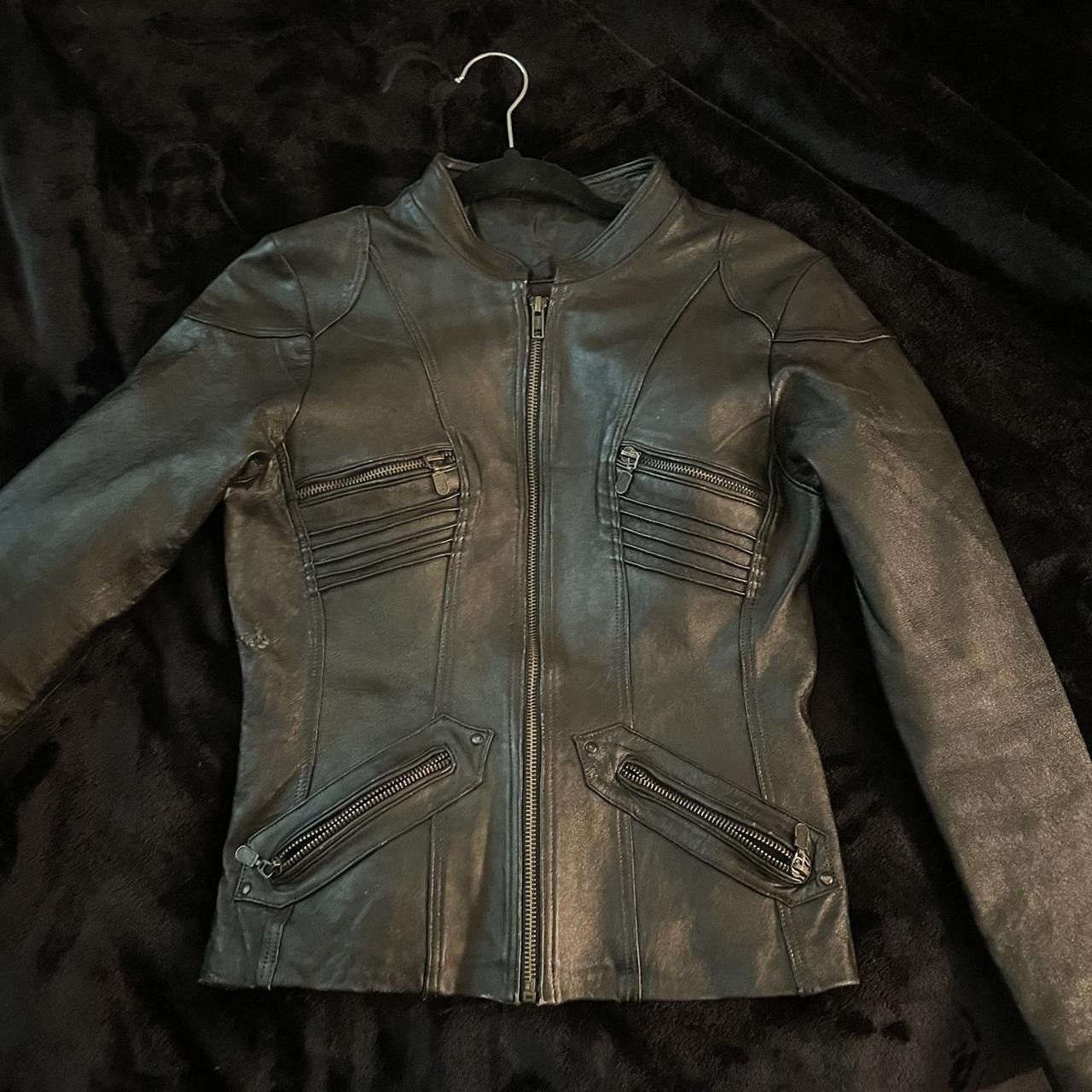Other Real Leather Jacket Size XS / US 0-2 / IT 36-38 - 1 Thumbnail