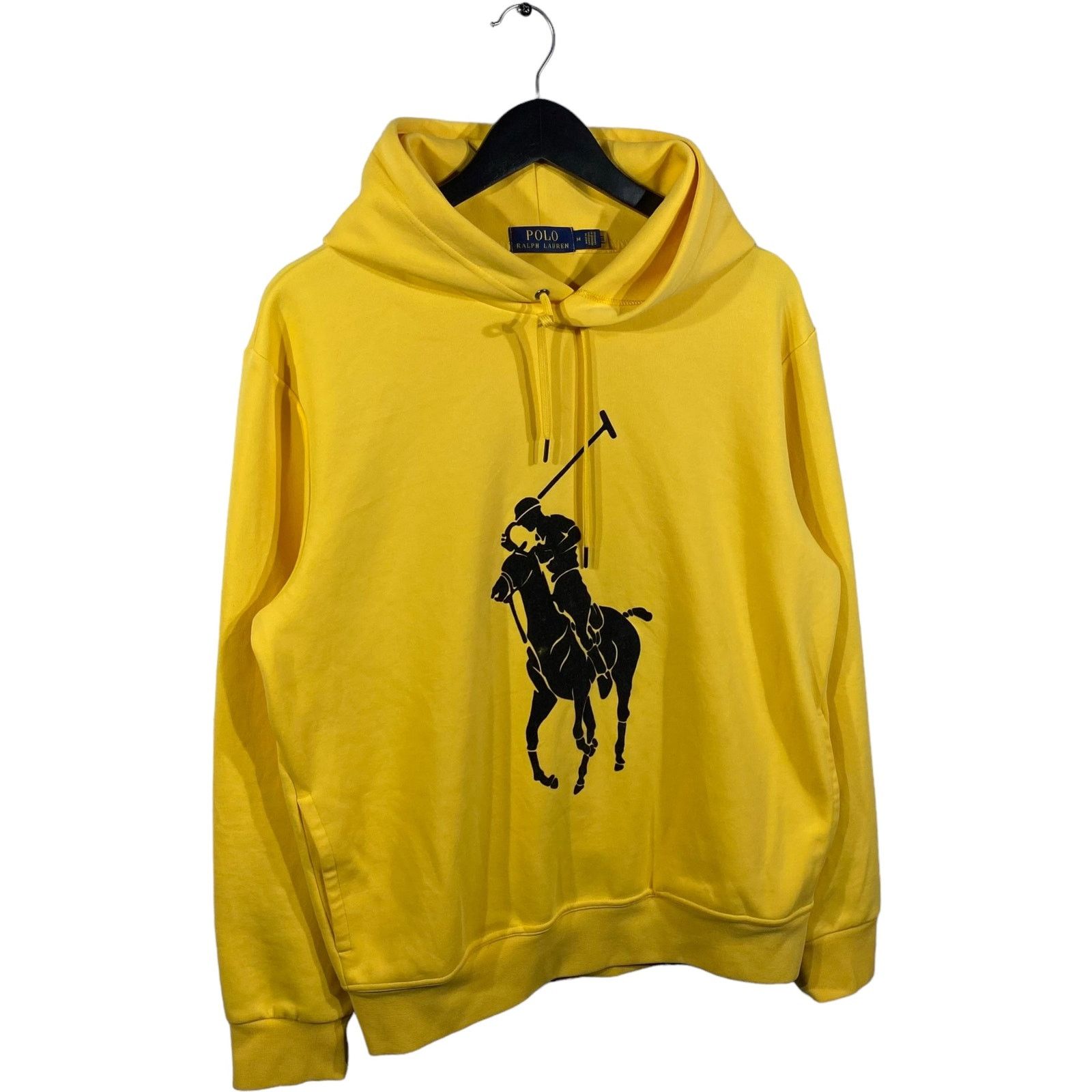 Vintage Polo Ralph Lauren Large Logo Pullover Hoodie Size US L / EU 52-54 / 3 - 3 Thumbnail