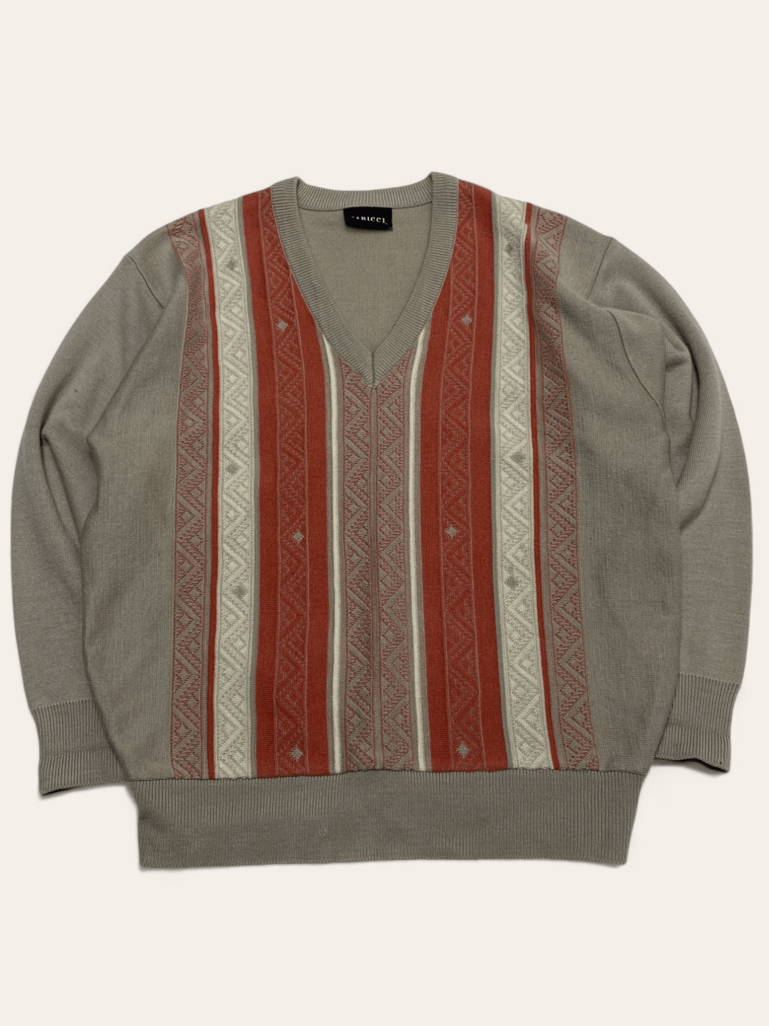 Vintage 90s Vintage GABICCI Sweater Crazy Beautiful Style Warm Wool Size US M / EU 48-50 / 2 - 1 Thumbnail