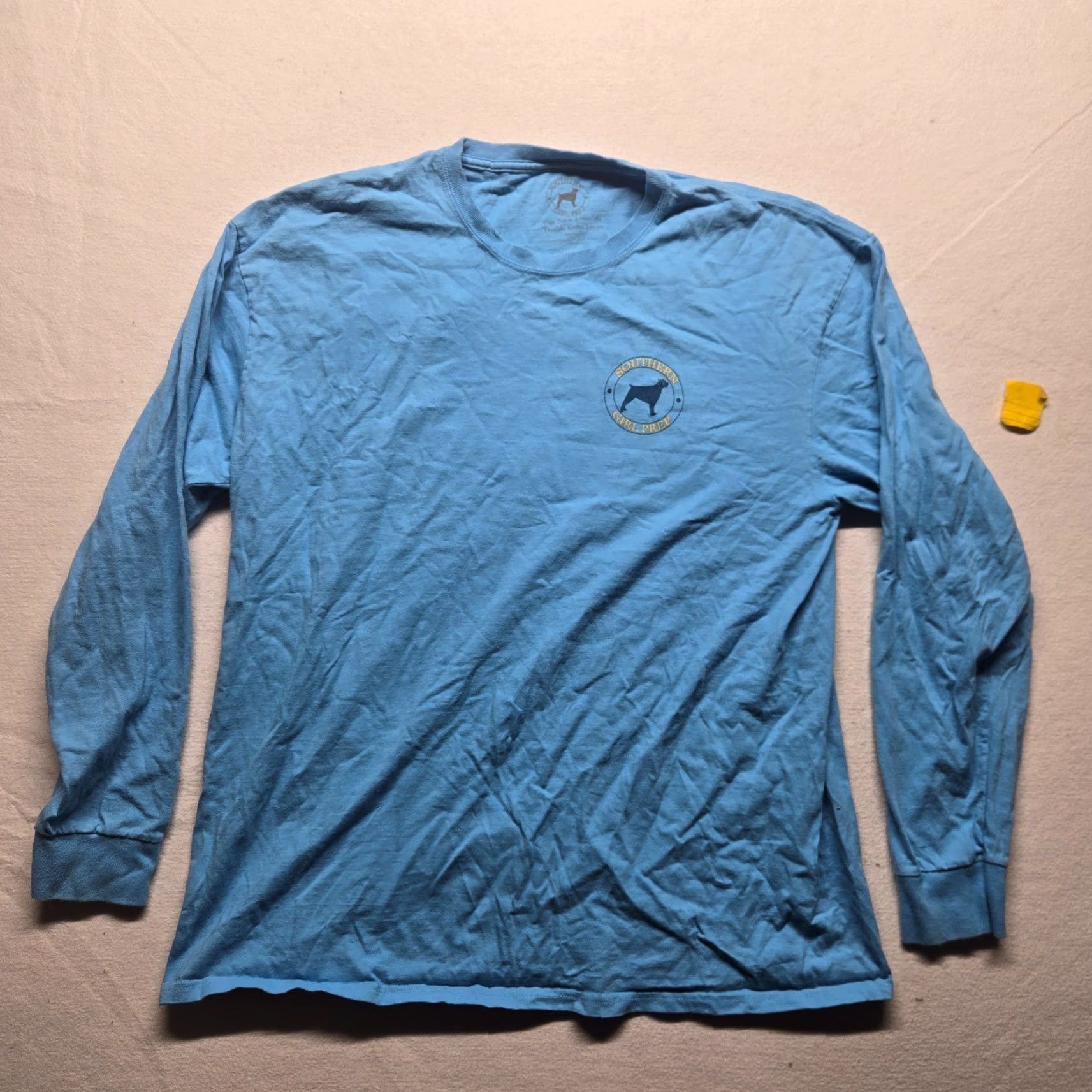 Vintage VINTAGE Southern Girl Prep "Life Is Better By the Campfire" Long Sleeve T-Shirt Women 2XL Blue Cotton Camping Size XXL / US 16-18 / IT 52-54 - 2 Thumbnail