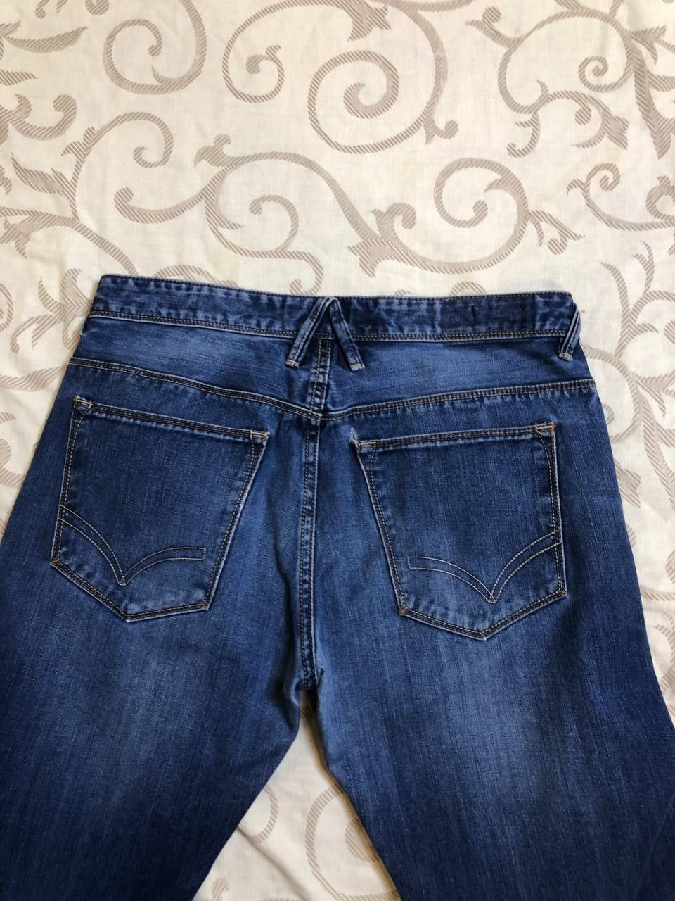 Diesel Diesel Straight Fit Denim Jeans Wash (Approx W32 x L30) Size US 32 / EU 48 - 21 Thumbnail