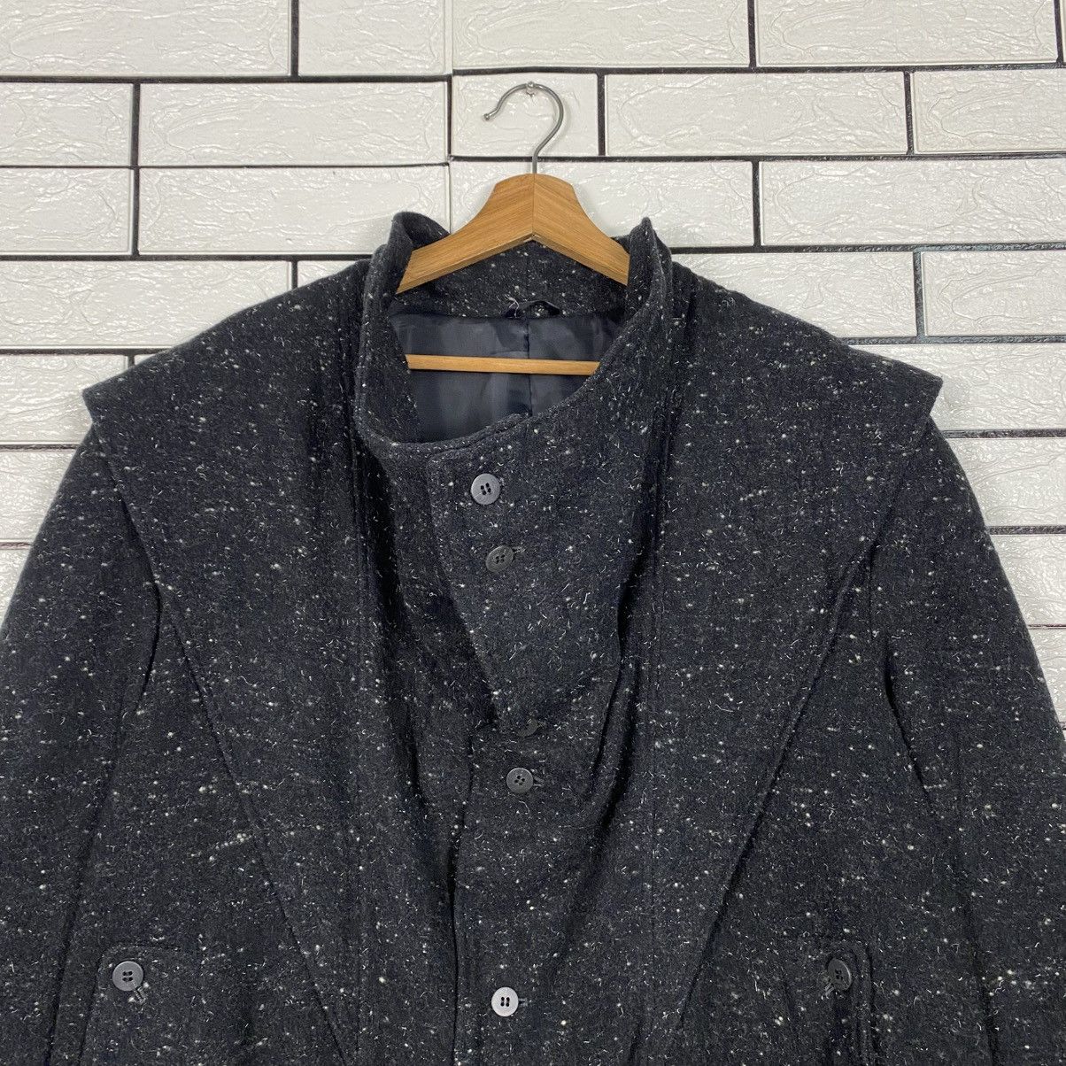 Issey Miyake 📌Vintage Overcoat Wool Long Double Breast Time Is Over Size US M / EU 48-50 / 2 - 4 Thumbnail