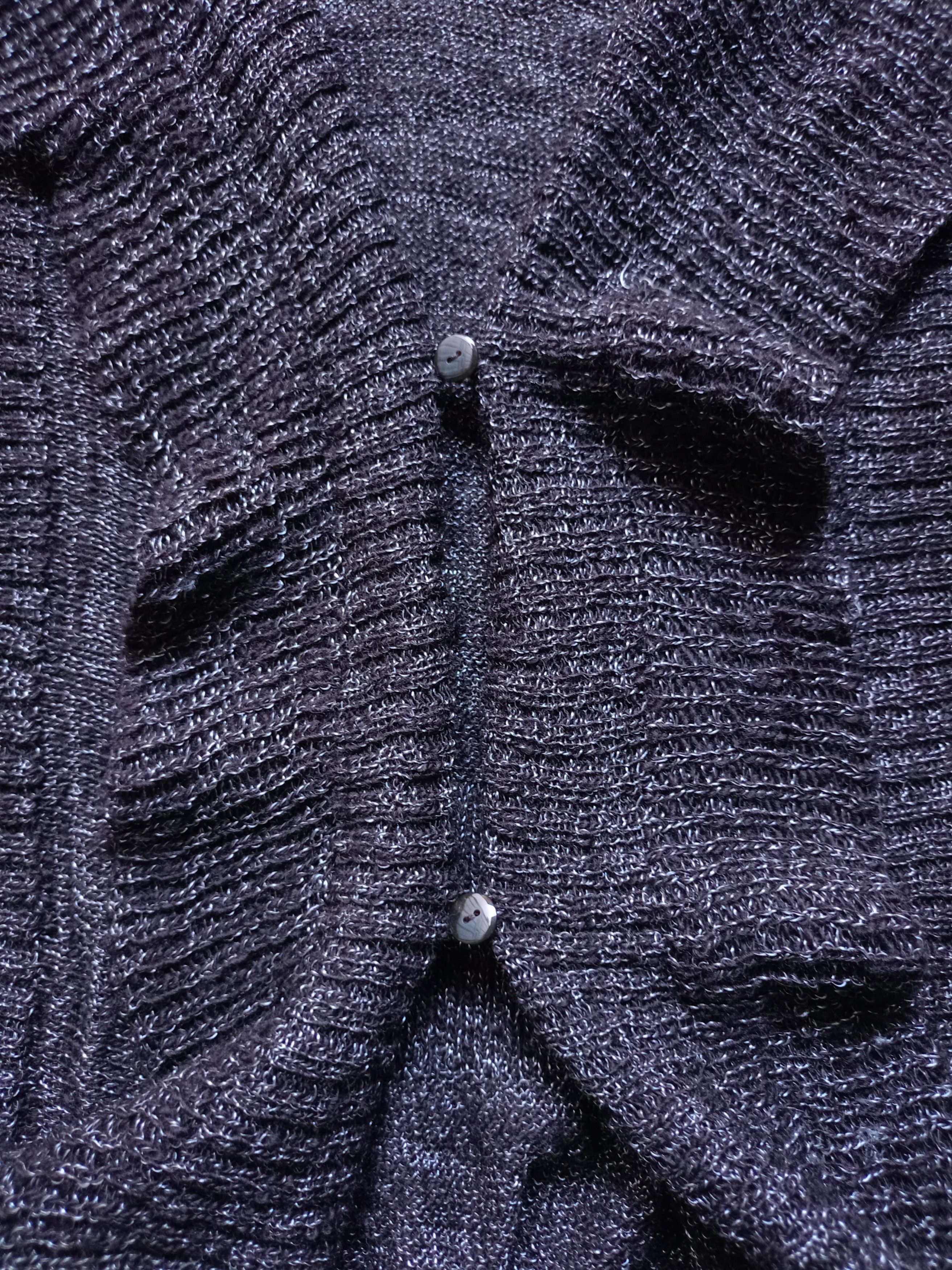 Japanese Brand Ville d azur knit Cardigan Size M / US 6-8 / IT 42-44 - 3 Thumbnail