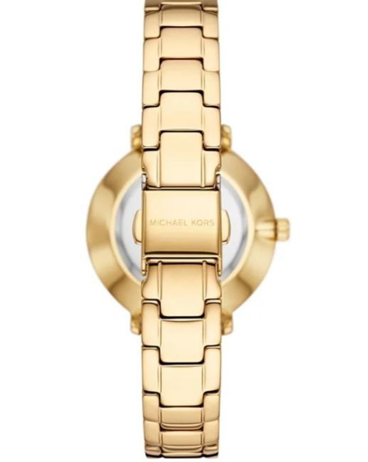 Michael Kors Michael Kors Women Watch Quartz Mother of Pearl Dial Gold ST Size ONE SIZE - 2 Thumbnail