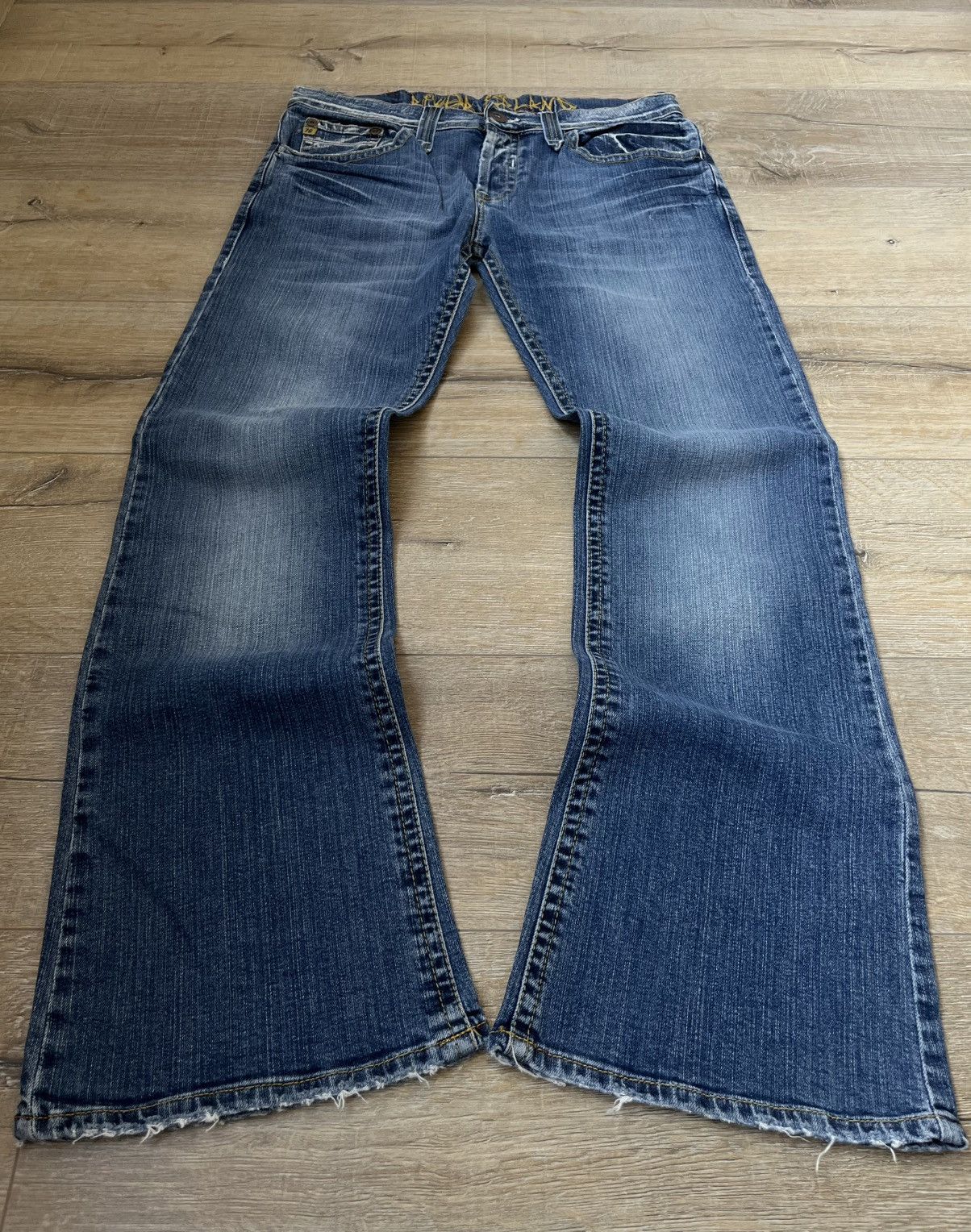 Hysteric Glamour CRAZY VINTAGE FADE STYLE JEANS IF SIX WAS NINE STYLE LGB Y2K Size US 32 / EU 48 - 5 Thumbnail