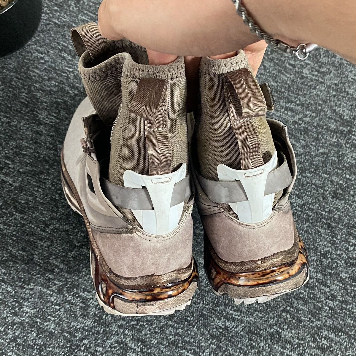 11 By Boris Bidjan Saberi × Salomon Salomon x 11 BBS Bamba 3 Oil Brown Size US 11 / EU 44 - 5 Thumbnail