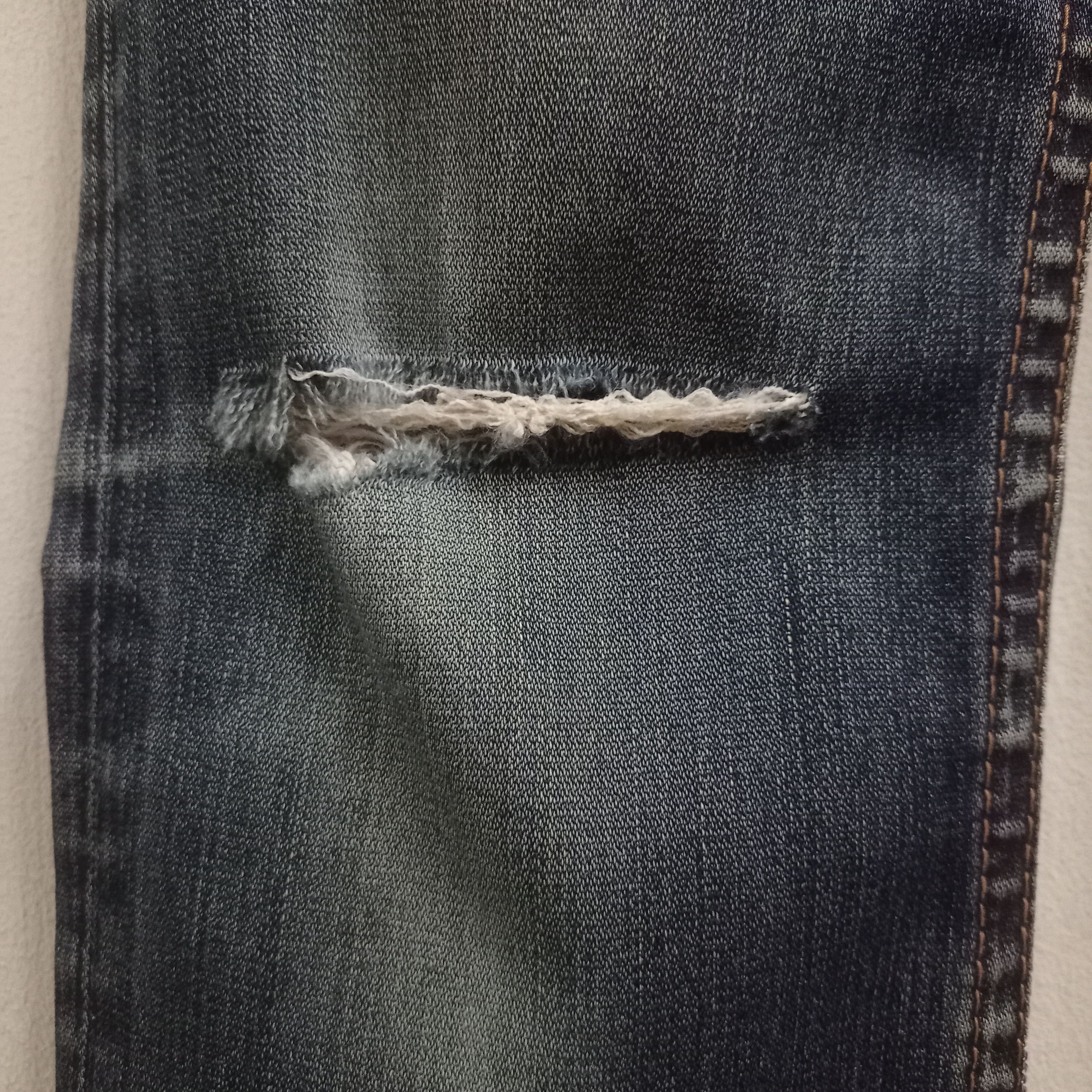 Japanese Brand Vintage Japanese Brand Washed Blue Flare Style Jeans Size 30" / US 8 / IT 44 - 5 Thumbnail