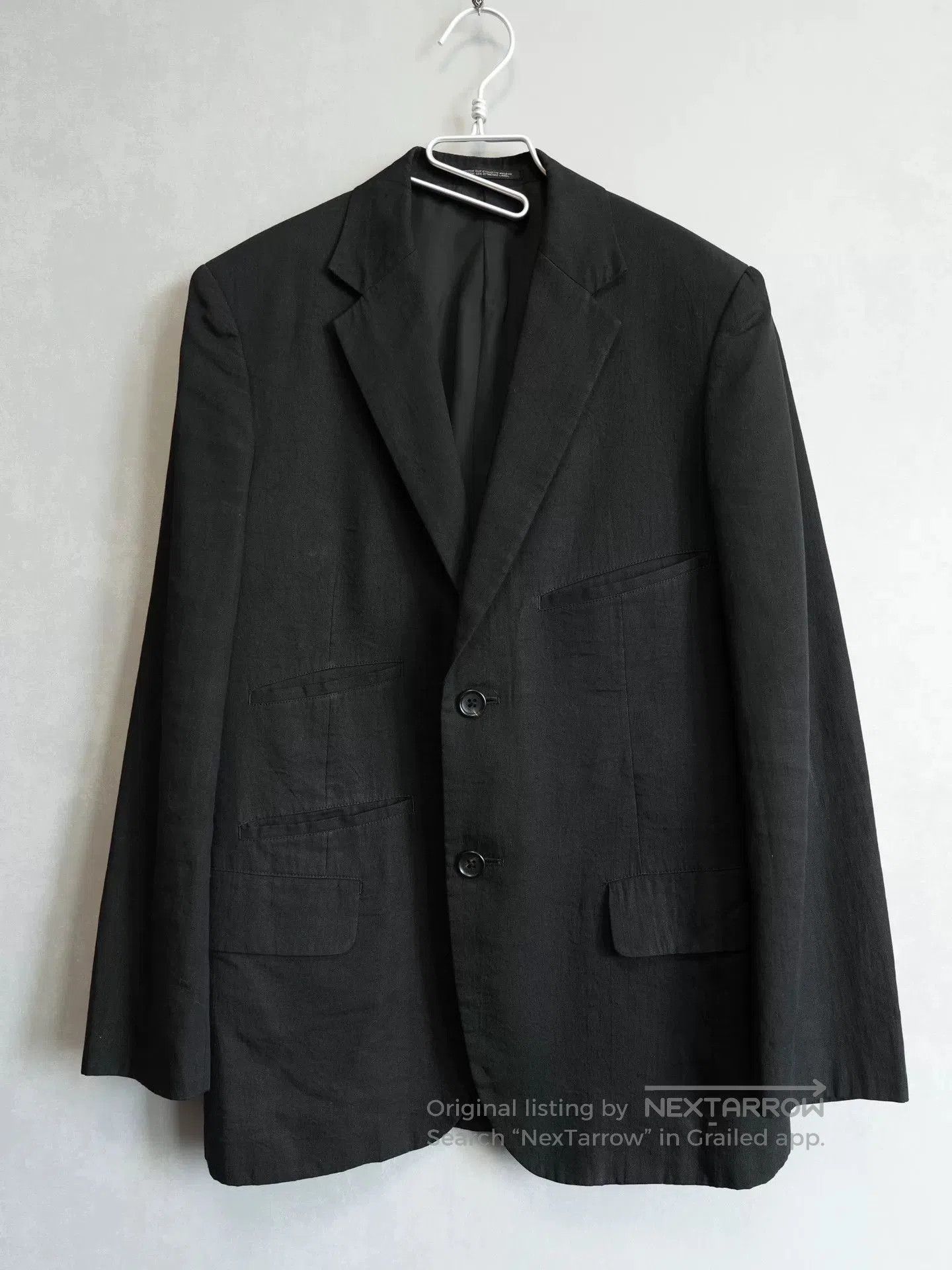 Yohji Yamamoto Yohji Yamamoto Butterfly Embroidered Jacket. Size US S / EU 44-46 / 1 - 6 Thumbnail
