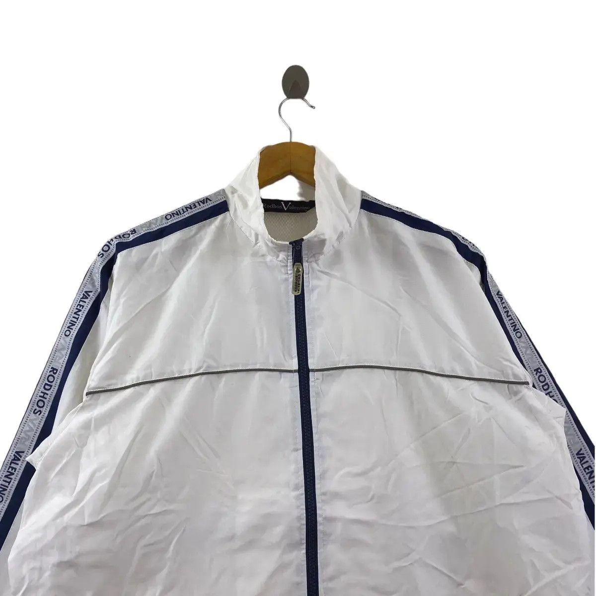 Japanese Brand Vintage RODHOS VALENTINO ITALY Monogram Sleeve Jacket Side Size M / US 6-8 / IT 42-44 - 2 Thumbnail