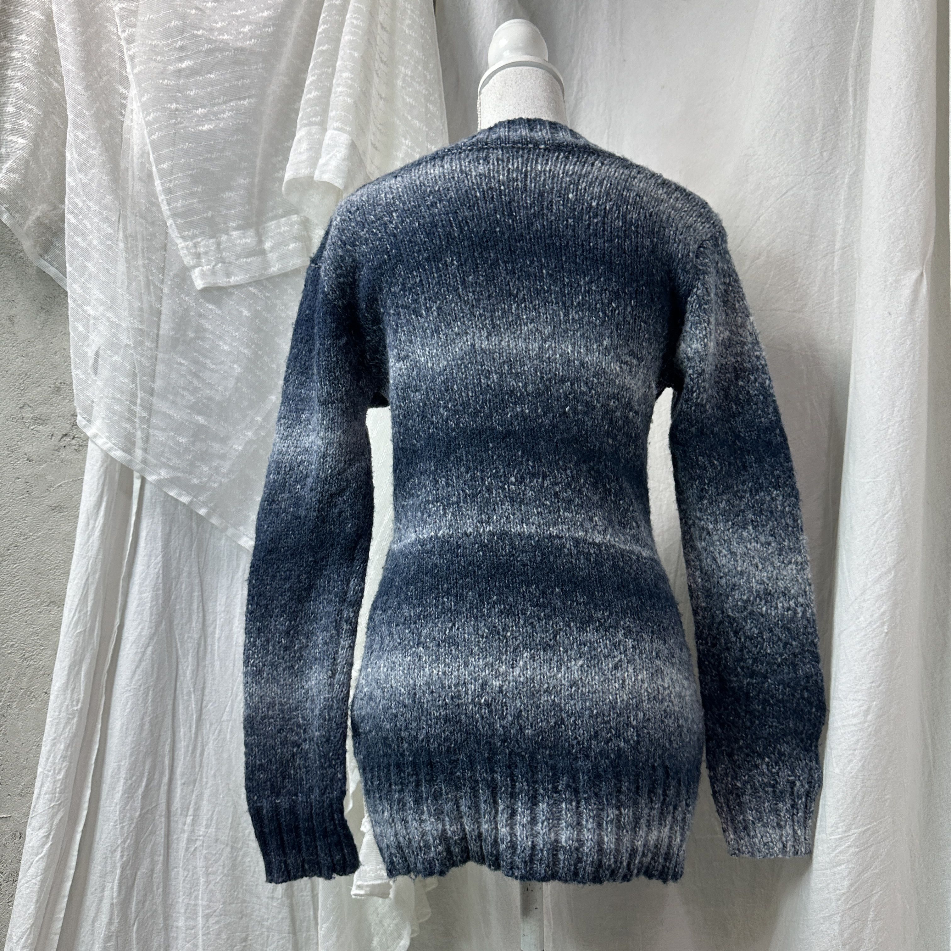 Vintage Vintage Woolen Striped Grunge Opium Sweater Y2K Size S / US 4 / IT 40 - 6 Thumbnail