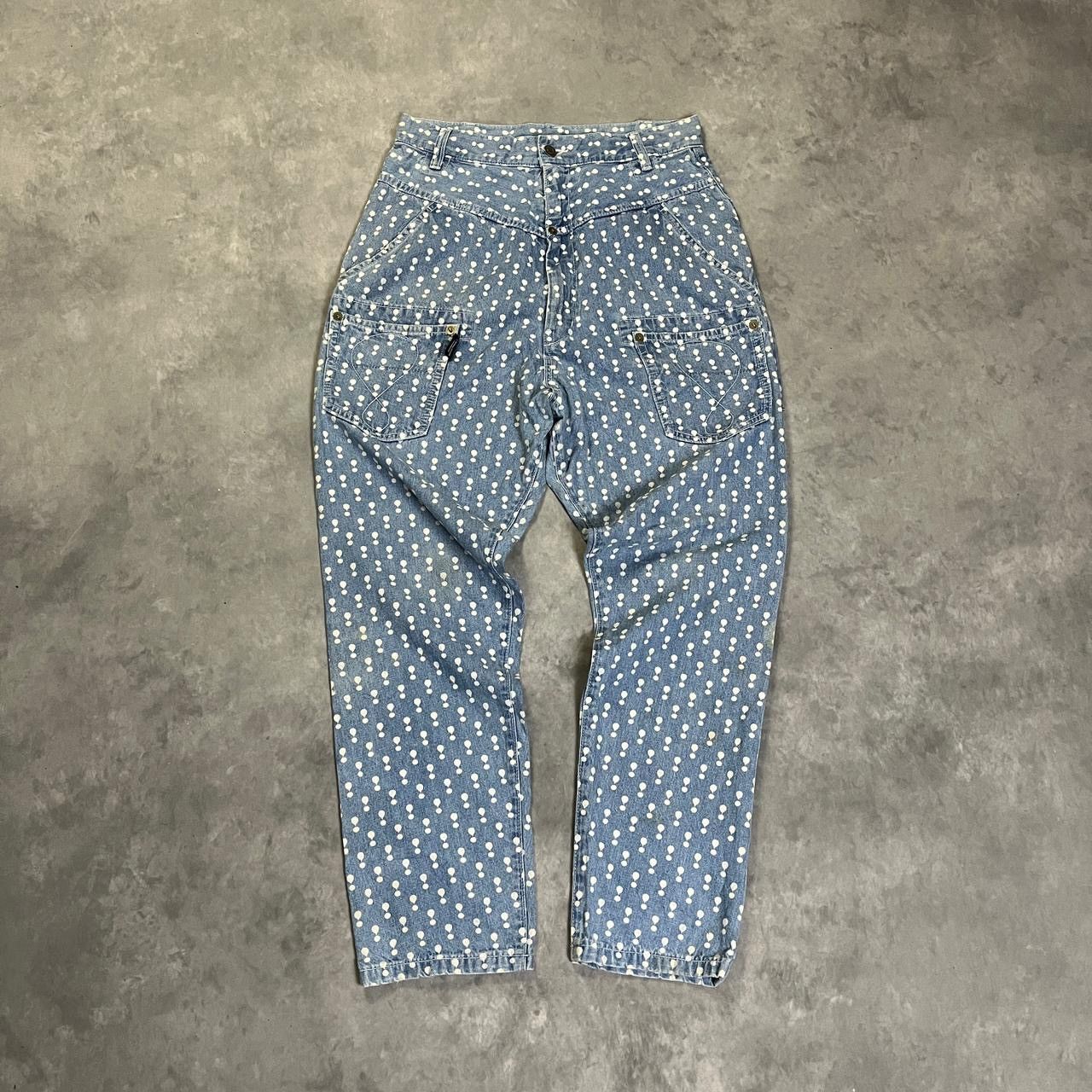 Yohji Yamamoto 2000s Mercibeaucoup Margiela Embroidery Jeans y2k Lgb Ifsix Size US 28 / EU 44 - 1 Thumbnail