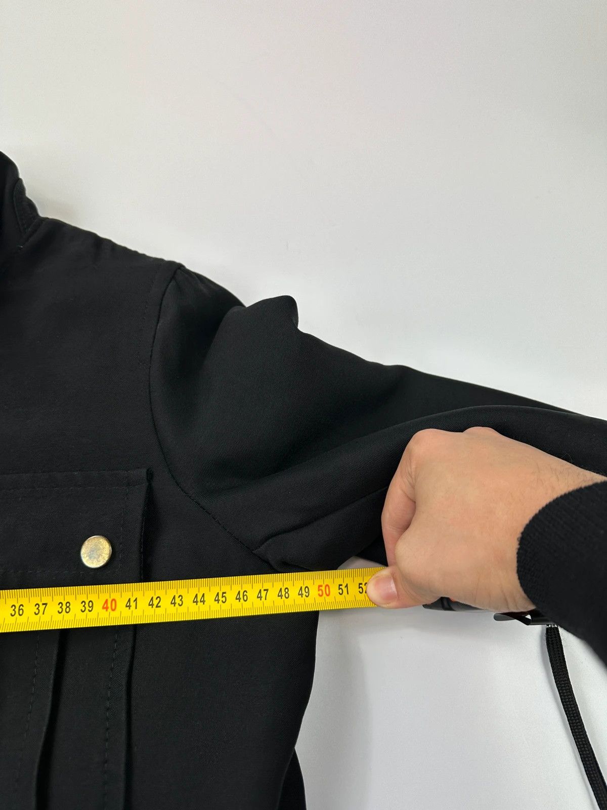 Dsquared2 Dsquared 2 FW04 Black Wool & Silk Cargo Multi Pocket Jacket Size M / US 6-8 / IT 42-44 - 14 Thumbnail