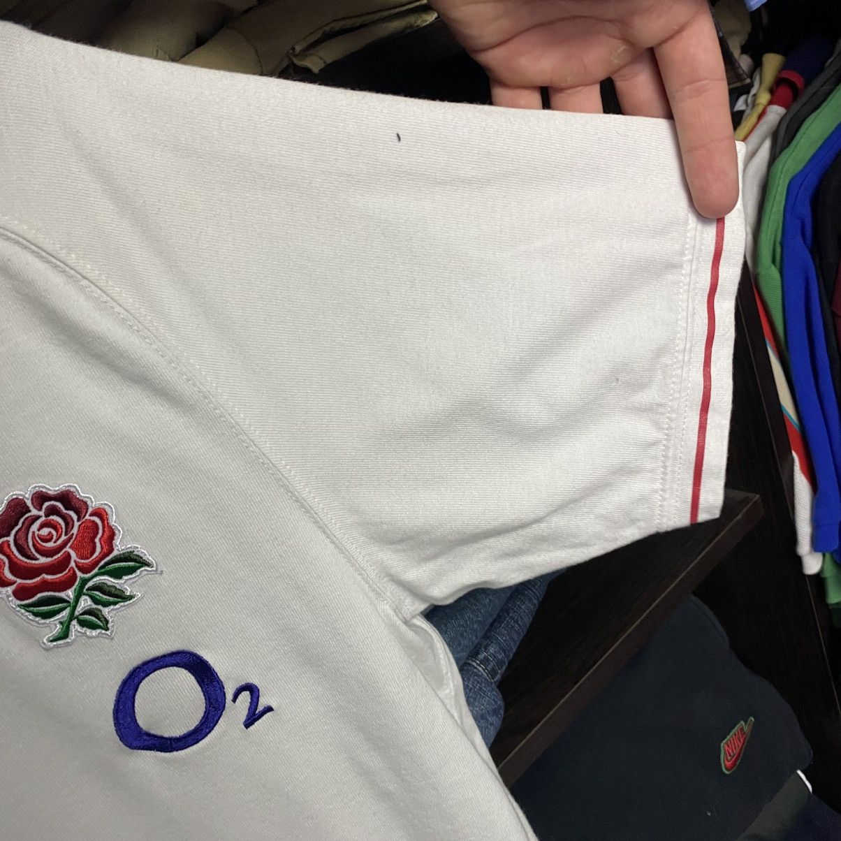 Nike Vintage Nike England Rugby O2 sport 2000’s polo size S Size US S / EU 44-46 / 1 - 7 Thumbnail