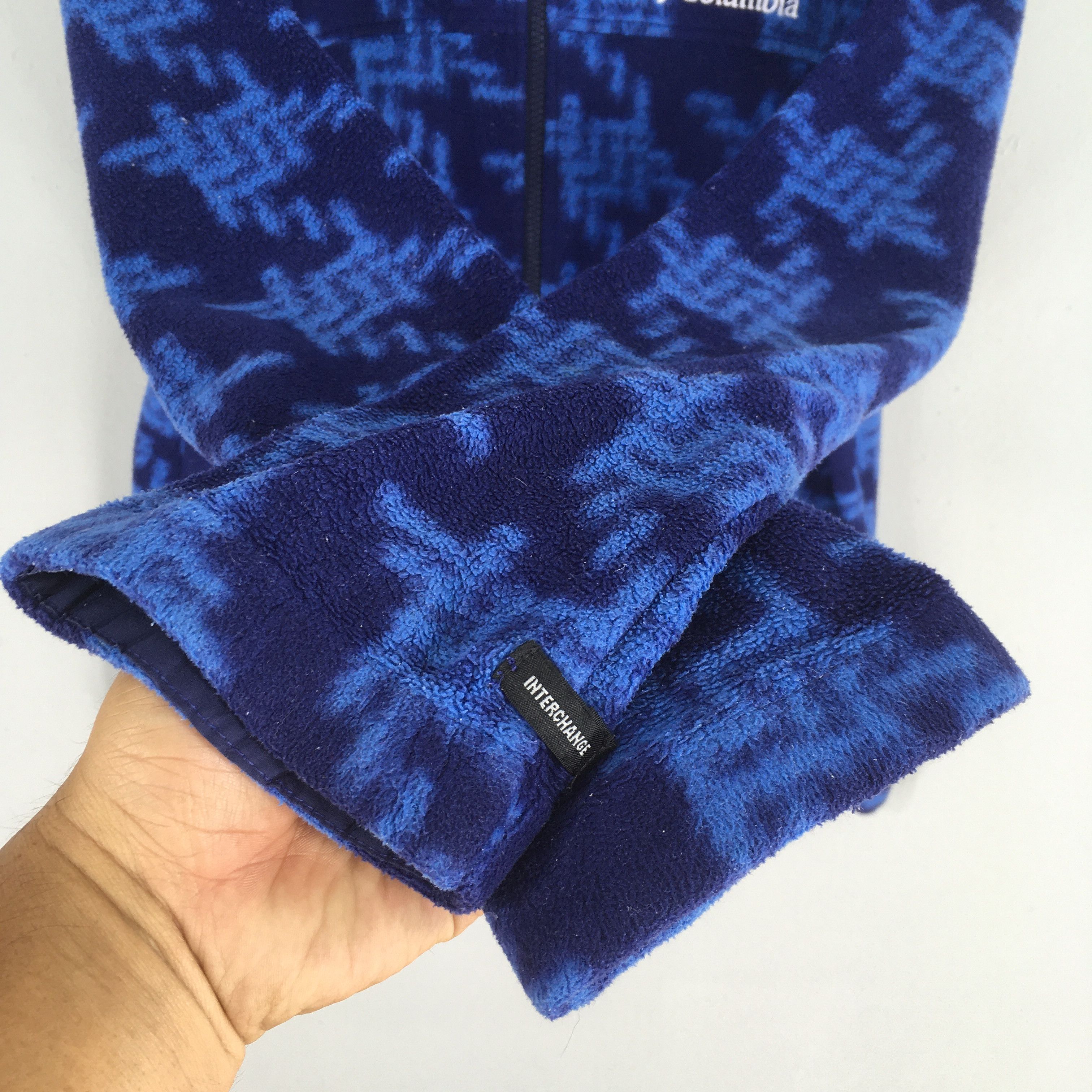 Vintage Vintage Columbia Sportswear Blue Fleece Sweatshirt Medium Size US M / EU 48-50 / 2 - 4 Thumbnail