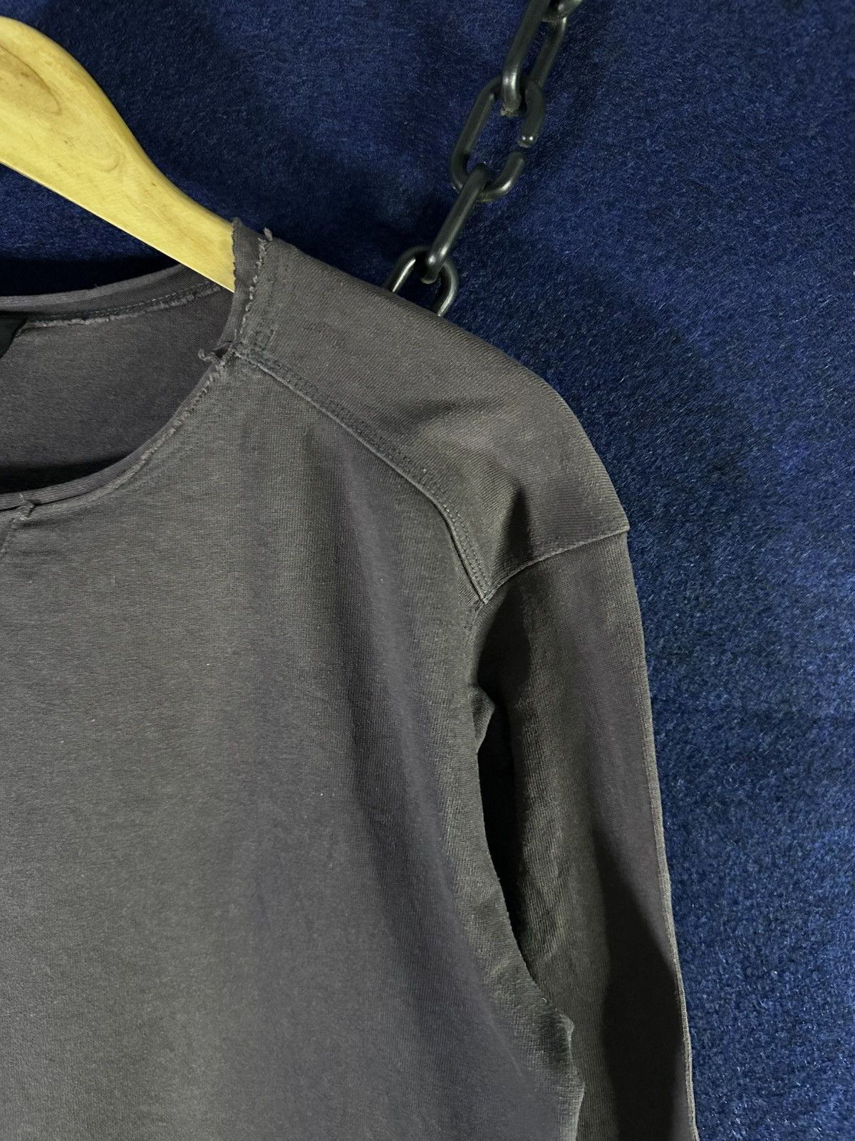 Japanese Brand Japanese Unfinished & Distressed Longsleeve Raf Simons Style Size US M / EU 48-50 / 2 - 2 Thumbnail