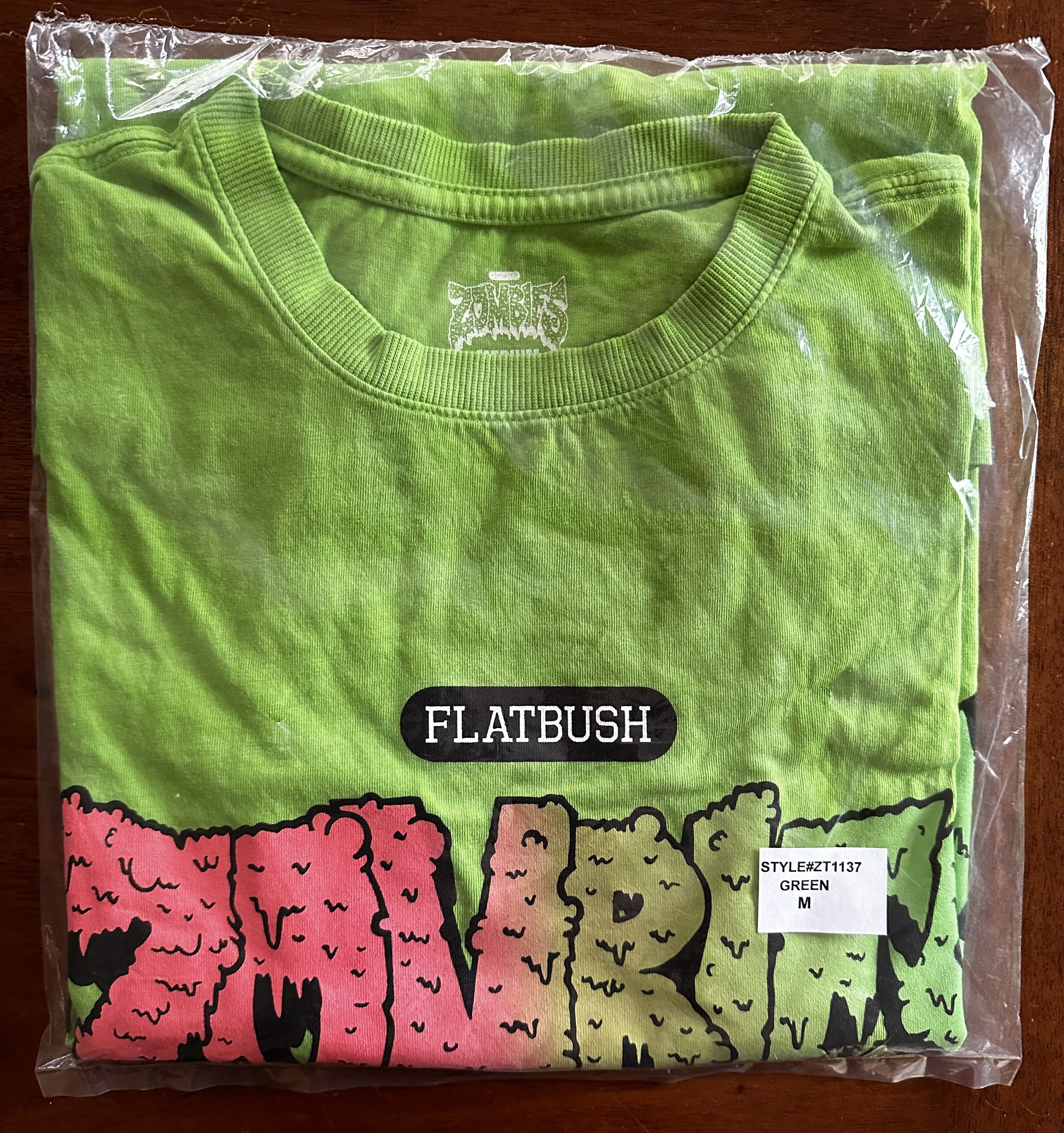 Flatbush Zombies Flatbush Zombies FBZ OG Logo in Green Slime (M) Size US M / EU 48-50 / 2 - 1 Thumbnail