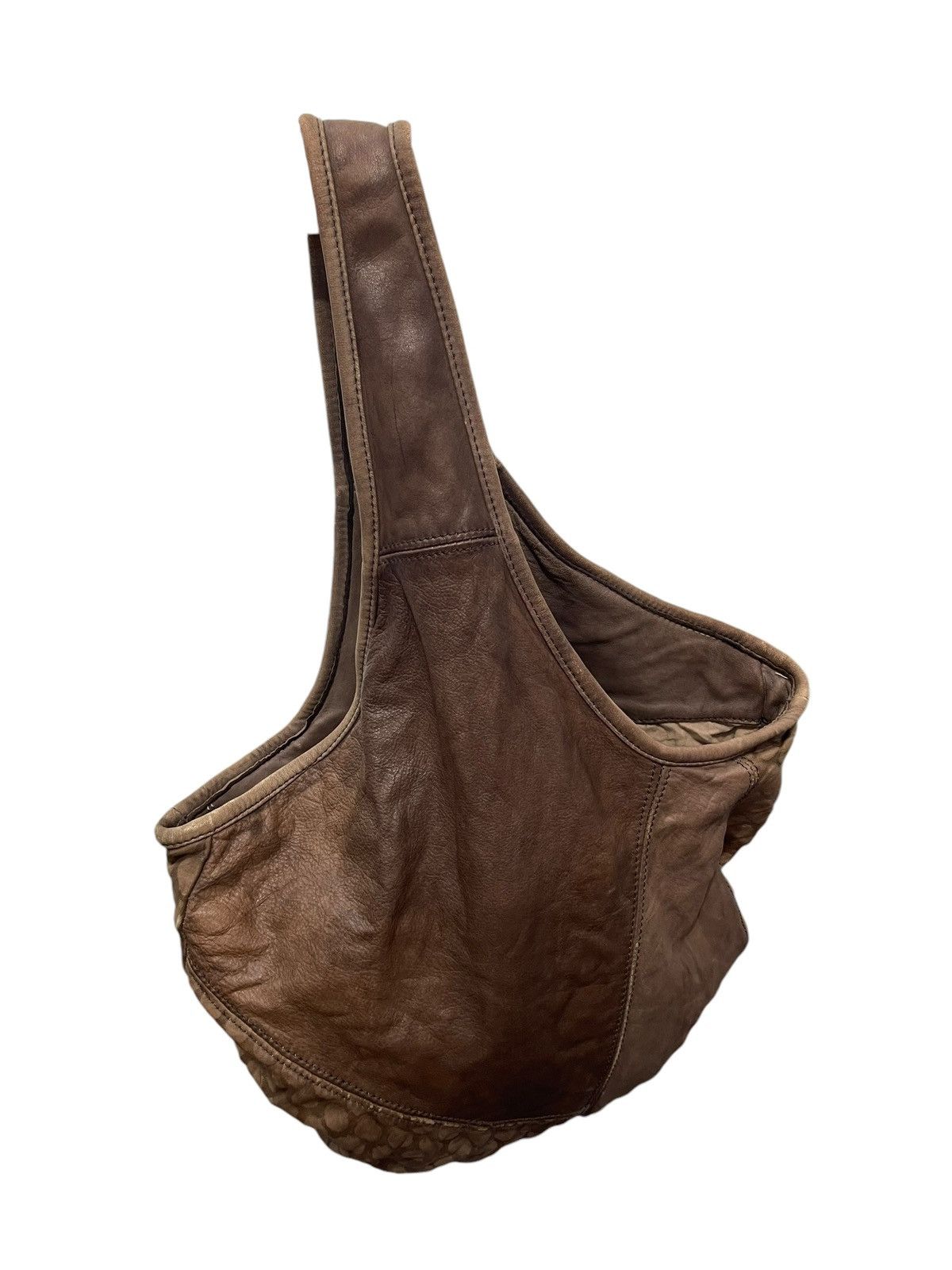 Genuine Leather Full Leather Vive La Difference Italy Tote Shoulder Bag 1🟩0 Size ONE SIZE - 3 Thumbnail
