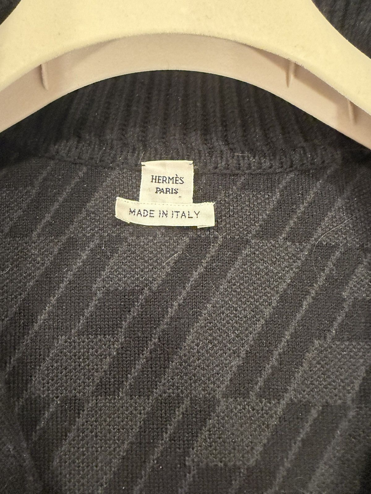 Hermes Hermes reversible wool jacket/sweater Size S / US 4 / IT 40 - 3 Thumbnail