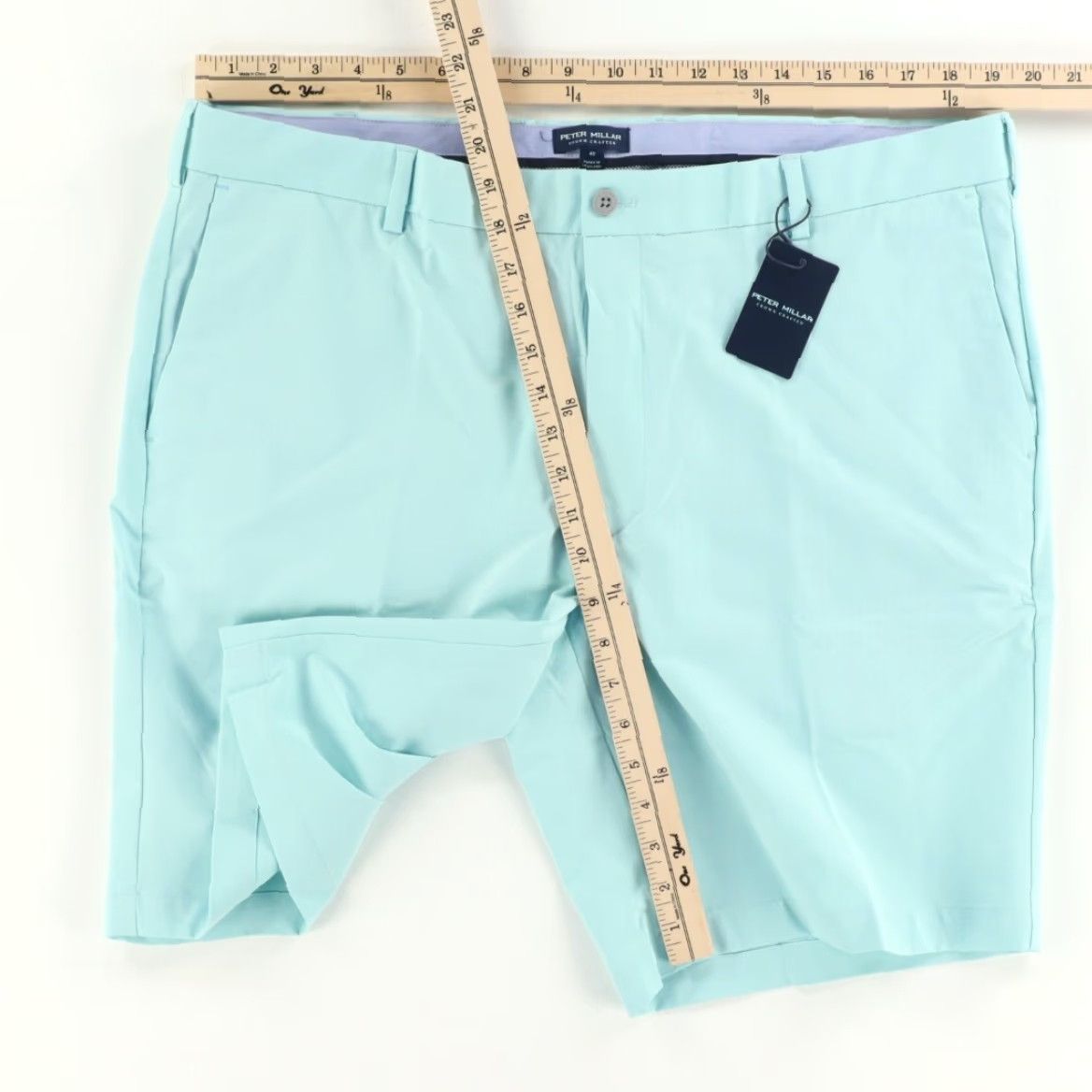Peter Millar Peter Millar Surge Performance Shorts Golf Sea Green Men's 40 Size US 40 / EU 56 - 3 Thumbnail