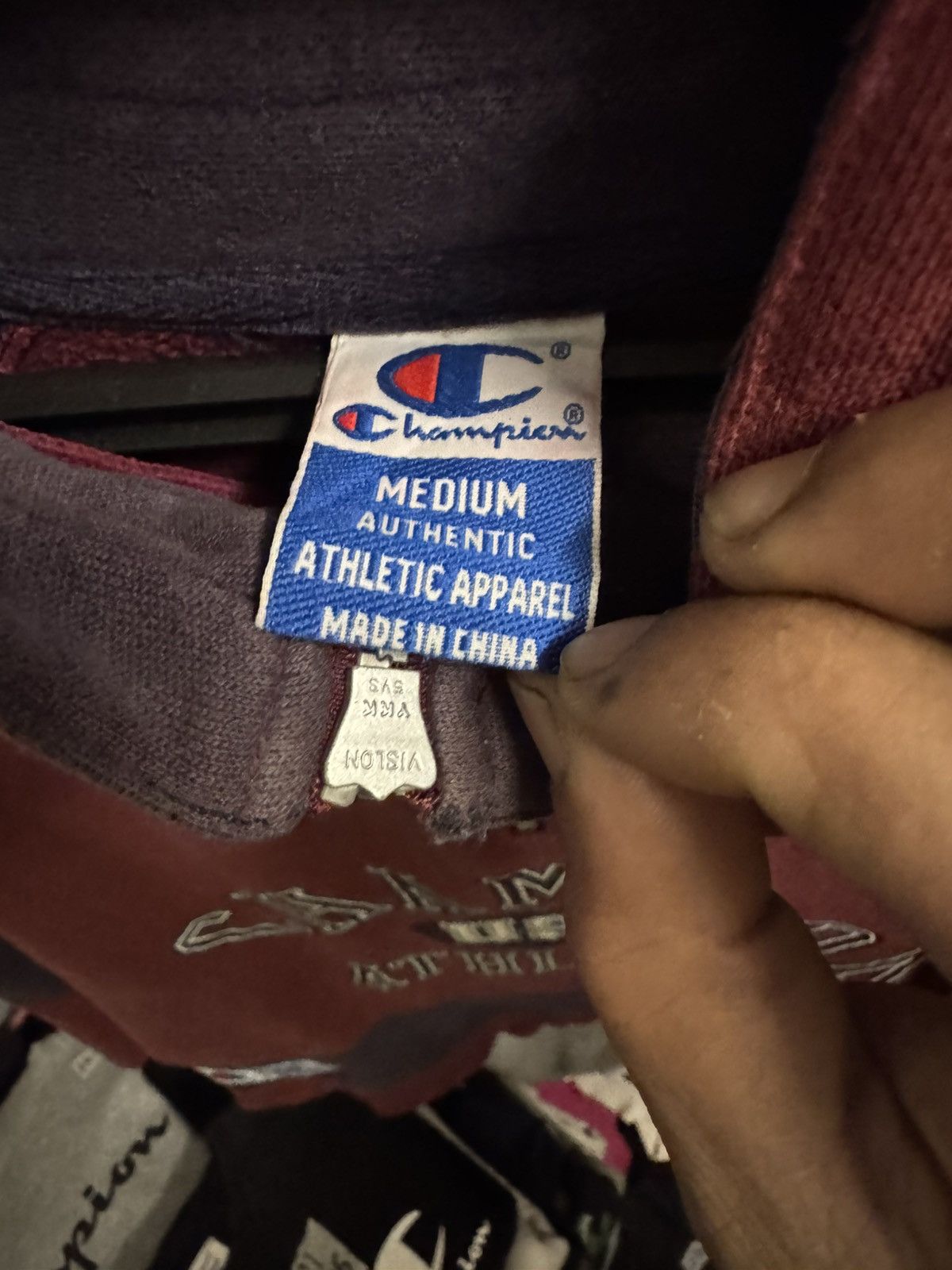 Other USA Champion half-zipper vintage Size US M / EU 48-50 / 2 - 5 Thumbnail