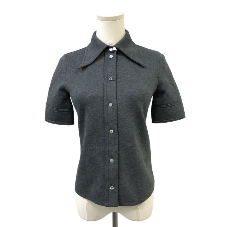 Gucci Gucci Grey Button Up Shirt Size 36 Size XS / US 0-2 / IT 36-38 - 1 Thumbnail