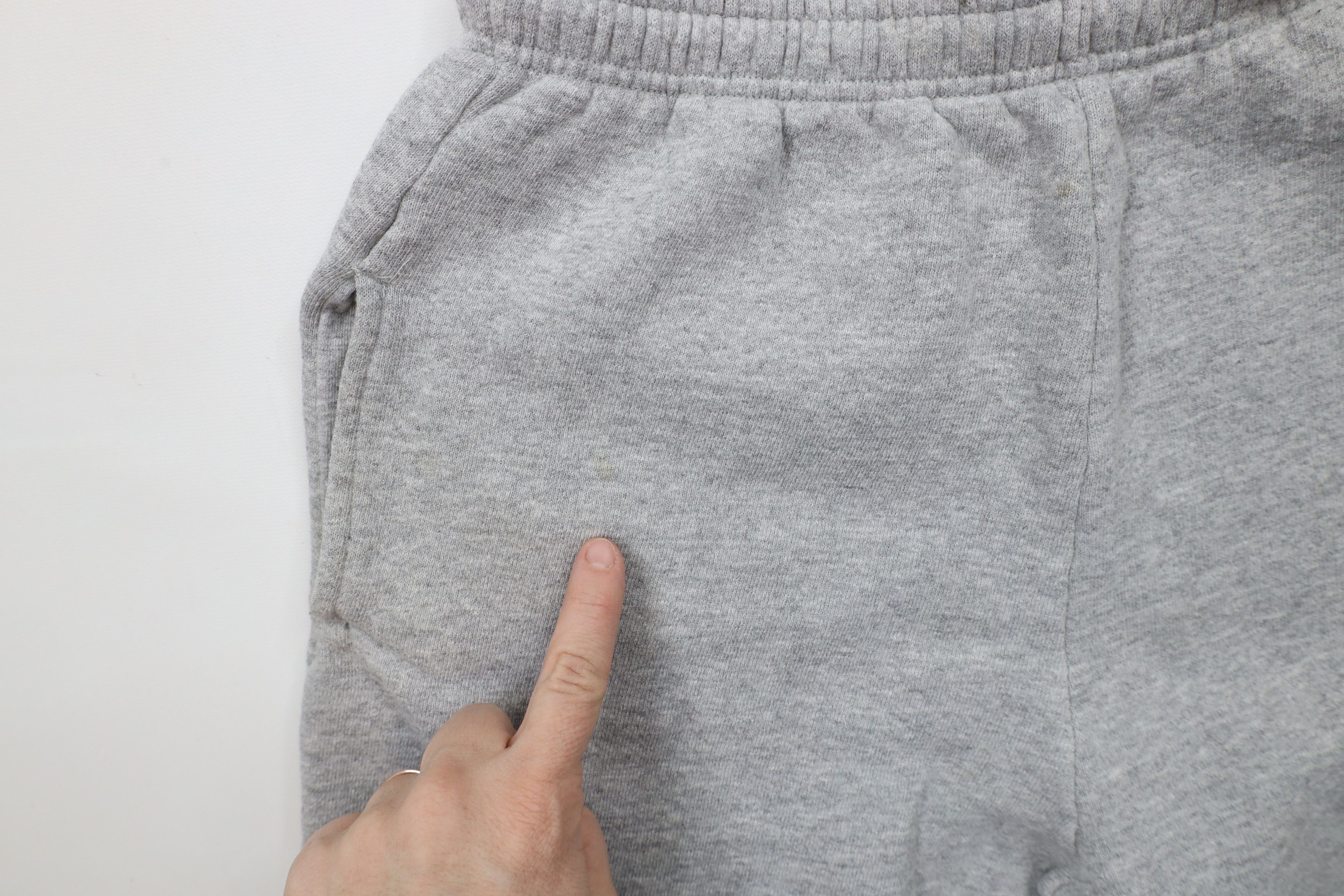 Vintage Vintage 90s Streetwear Sweatpants Joggers Pants Gray USA Size US 34 / EU 50 - 7 Thumbnail
