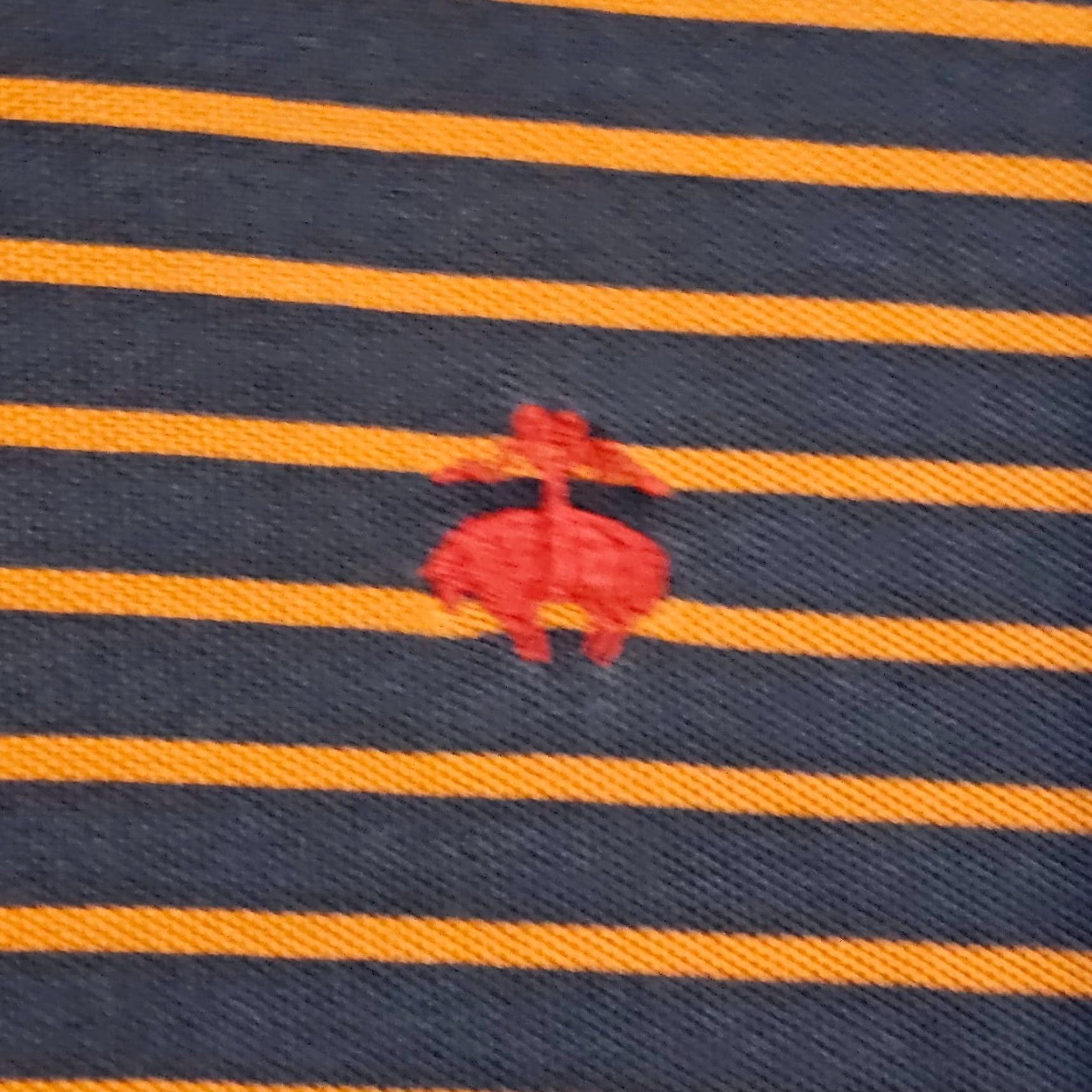 Brooks Brothers Brooks Brothers Polo Shirt Mens XL Navy Striped Short Sleeve Classic Career Shirt Size US XL / EU 56 / 4 - 4 Thumbnail