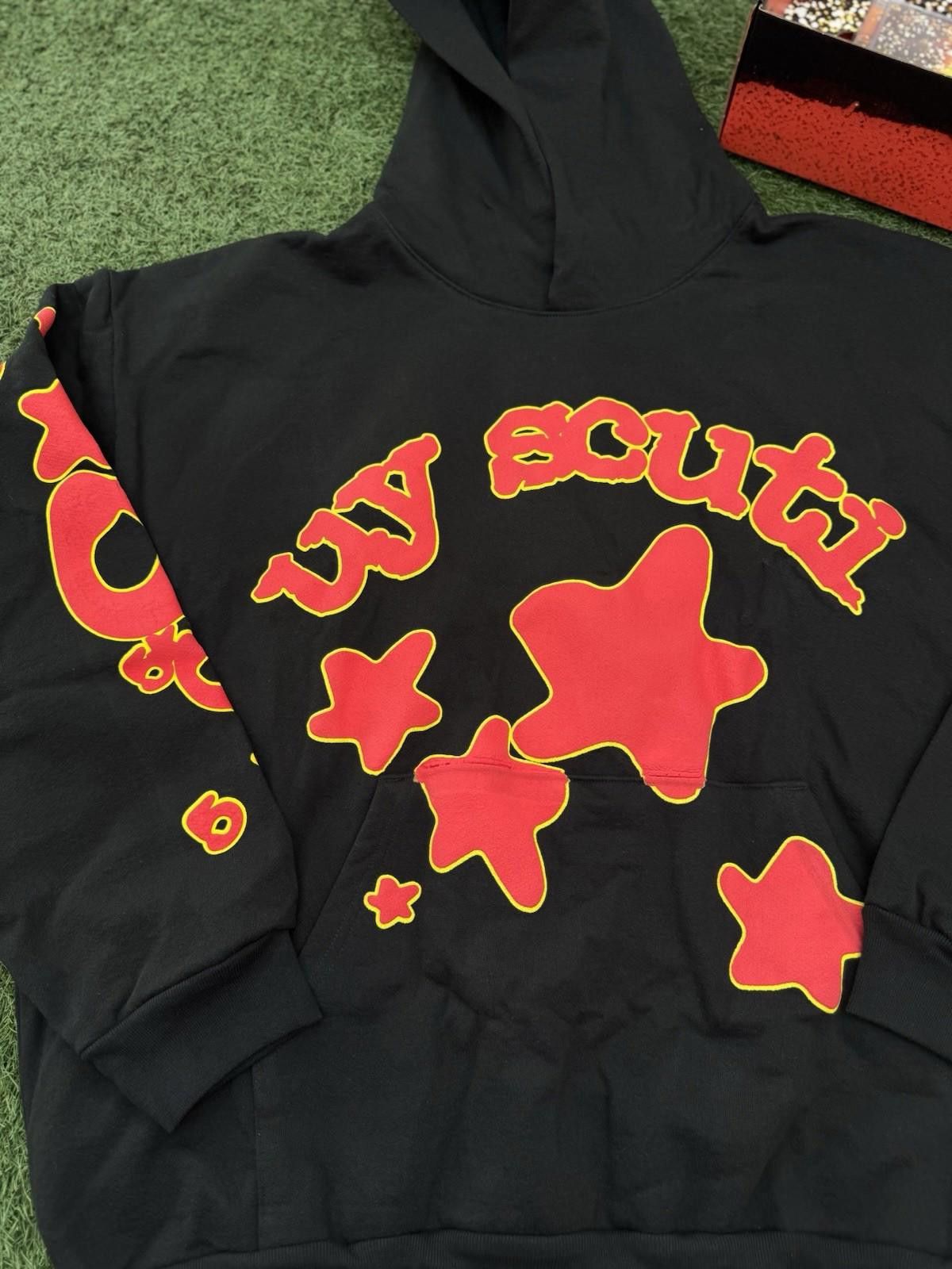 Sp5der Sp5der Worldwide Black Red Hoodie Size (XXL) (NEW) Box + CD Size US XXL / EU 58 / 5 - 3 Thumbnail