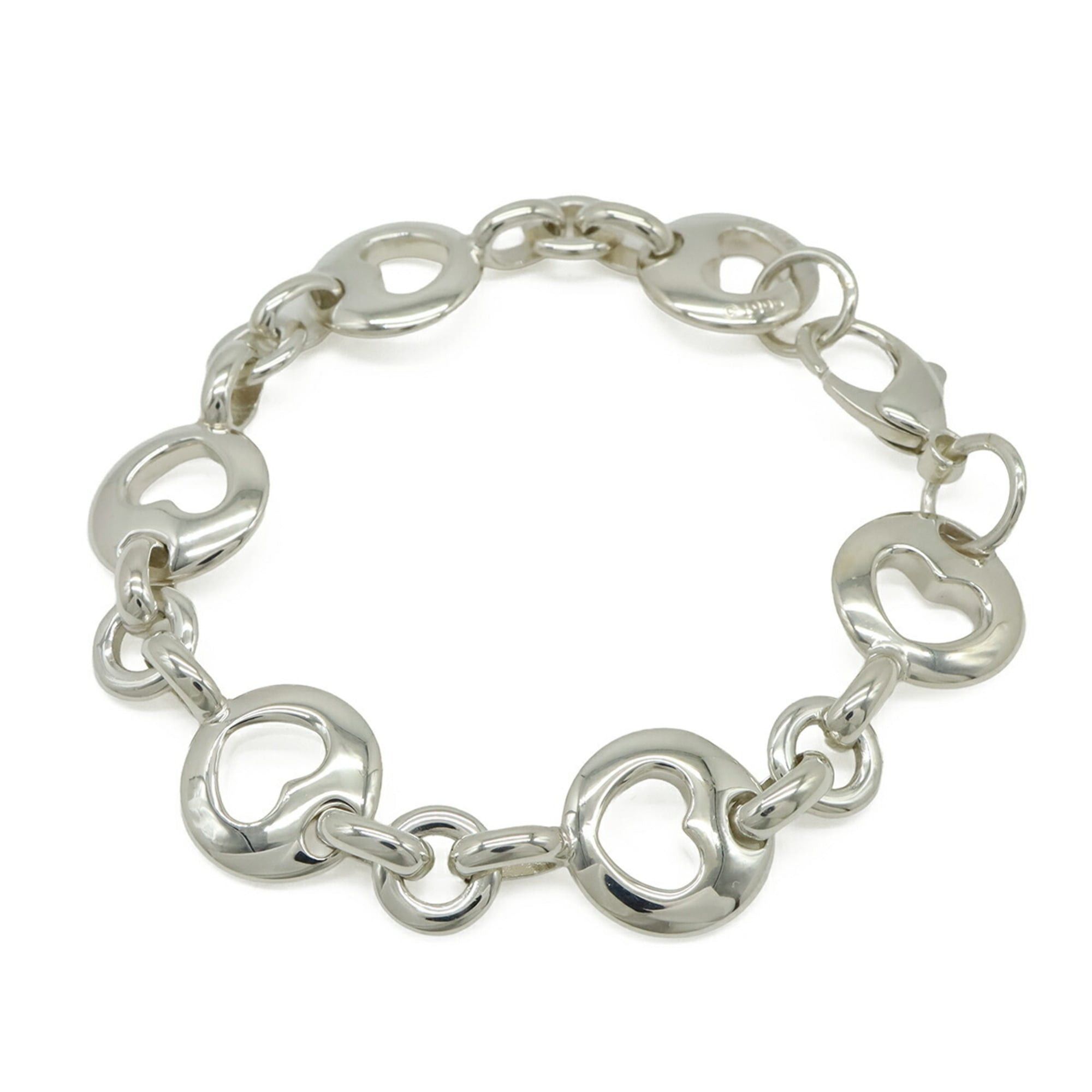 Tiffany & Co. TIFFANY&Co. Tiffany Pierced Heart Bracelet, Ag925 SV925 Silver Size ONE SIZE - 1 Thumbnail