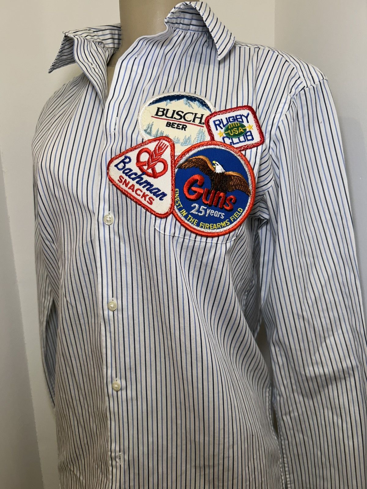 Vintage Unisex Vintage Scattered Patch WorkShirt Size US S / EU 44-46 / 1 - 2 Thumbnail