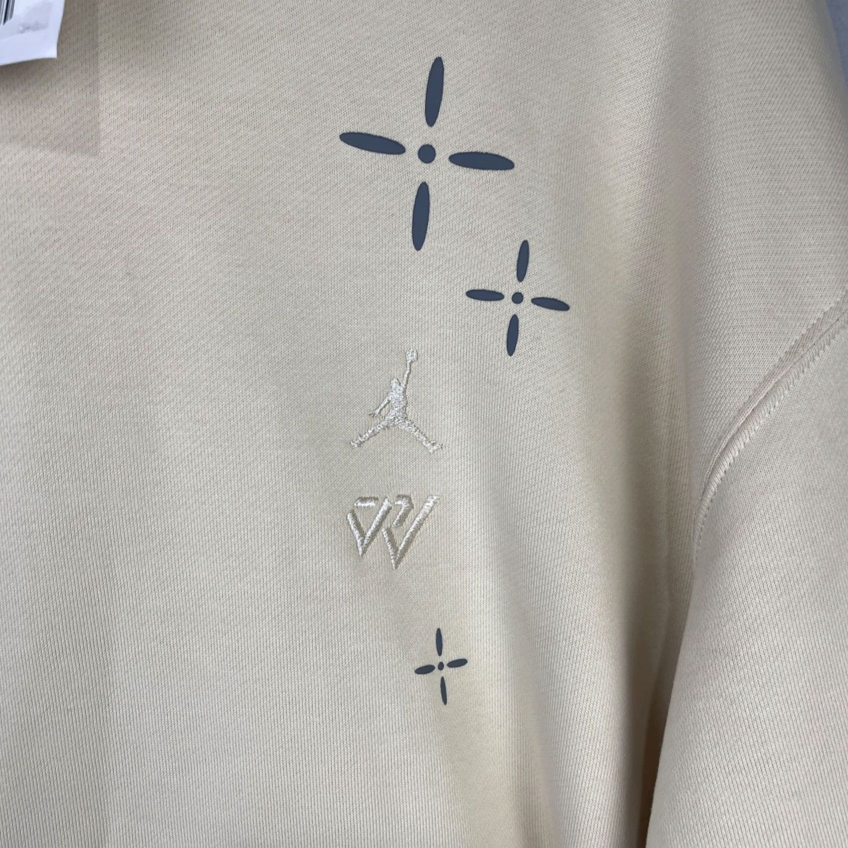 Jordan Brand Air Jordan Hoodie Mens XL Russell Westbrook Why Not? Sail Sweatshirt DO2503-235 Size US XL / EU 56 / 4 - 7 Thumbnail