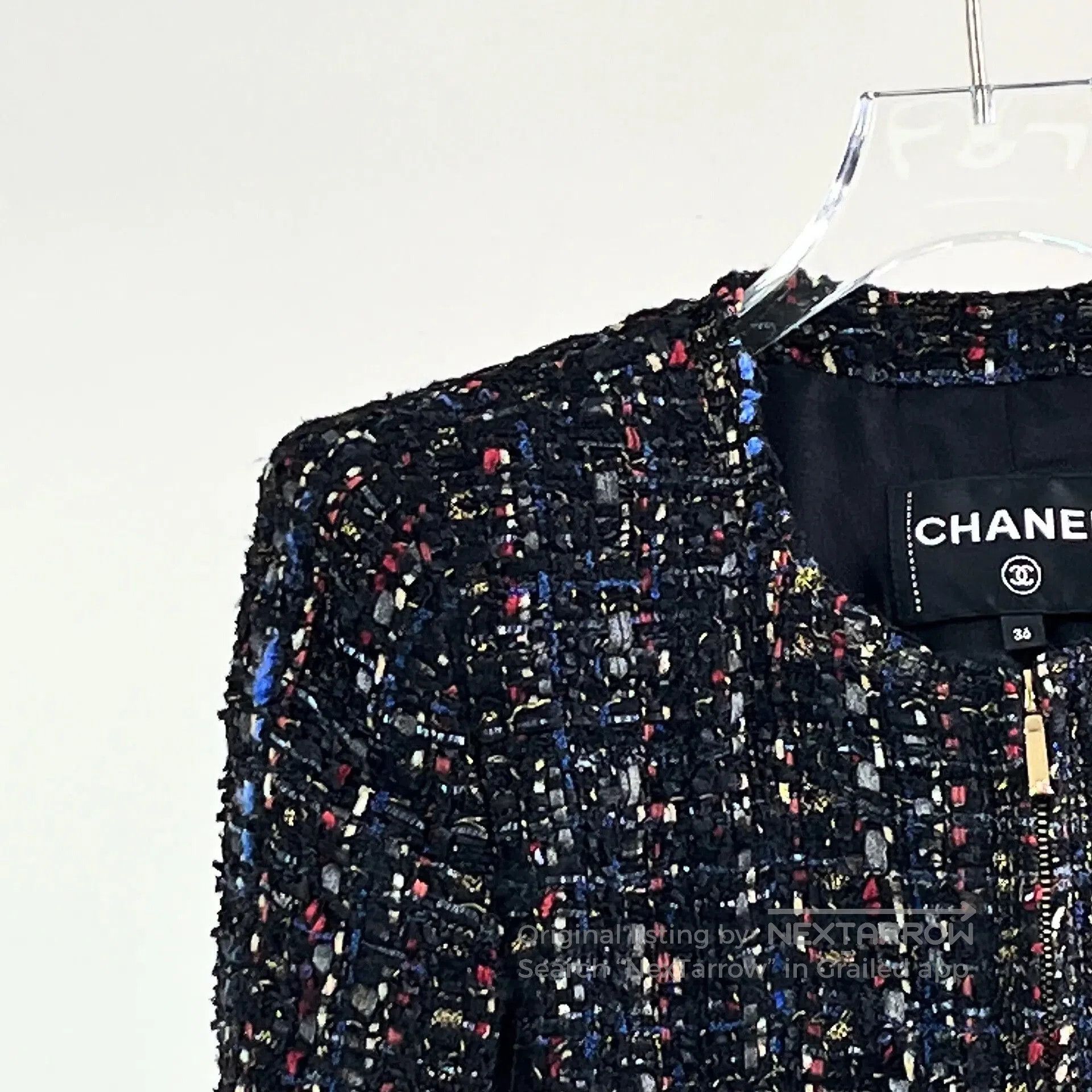Chanel Chanel Metiers d'Art Tweed Fringe Jacket. Size XS / US 0-2 / IT 36-38 - 4 Thumbnail