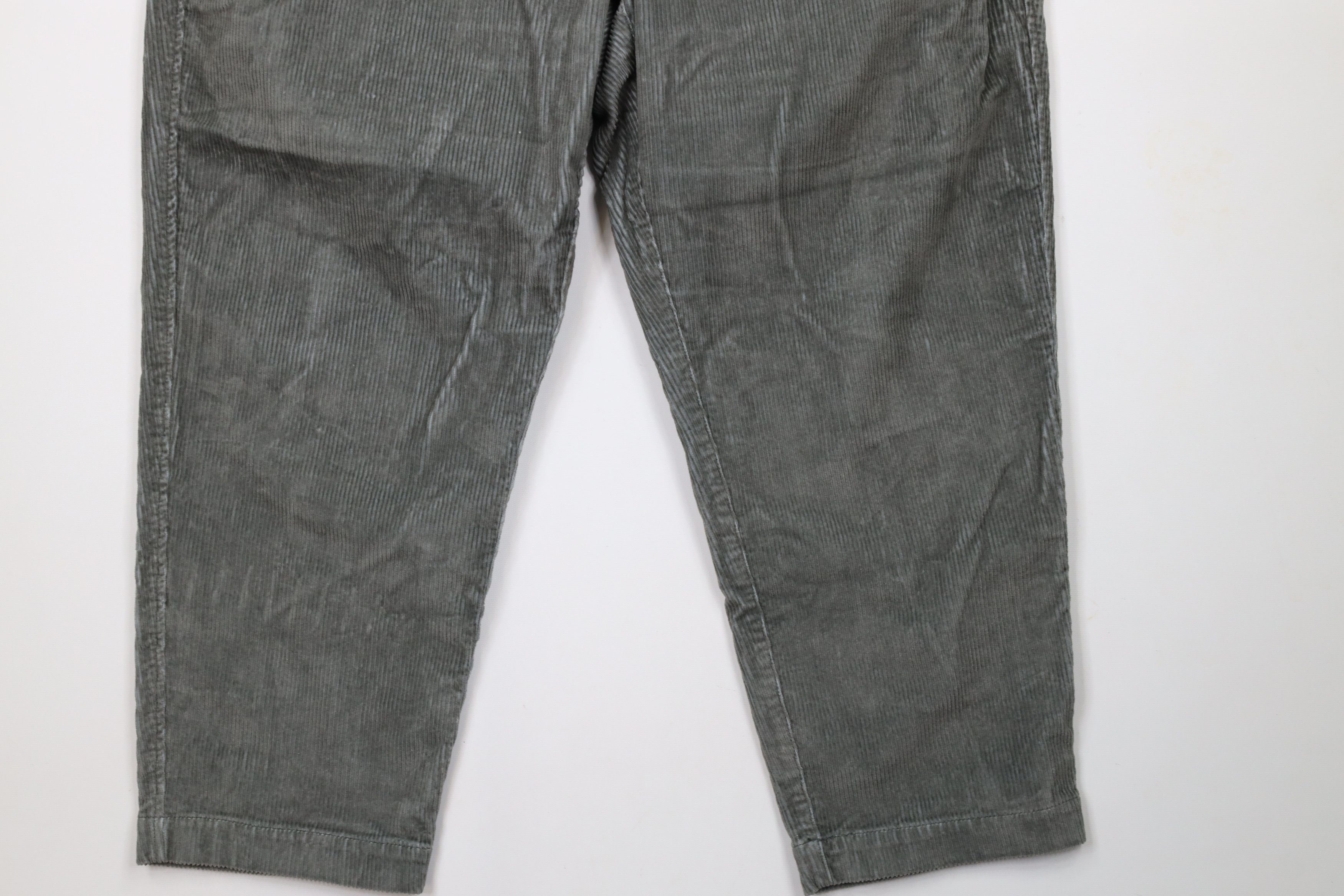 Gap × Vintage Vintage Y2K Gap Pleated High Rise Tapered Leg Corduroy Pants Size 26" / US 2 / IT 38 - 4 Thumbnail