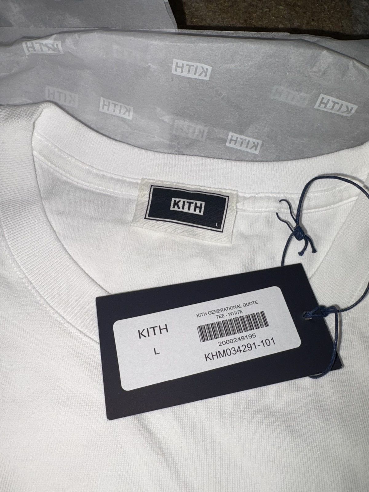 Kith Kith Generational Quote Tee White Size US L / EU 52-54 / 3 - 4 Thumbnail