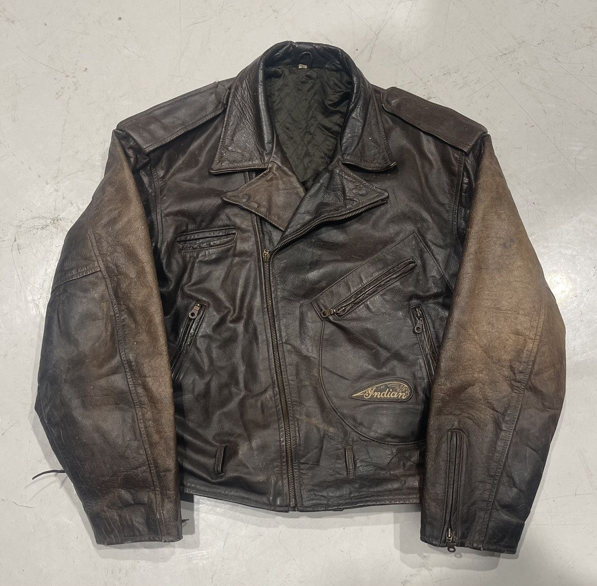 Indian Motorcycle Rare Indian Motorcycle Leather Jacket Size US XL / EU 56 / 4 - 2 Thumbnail