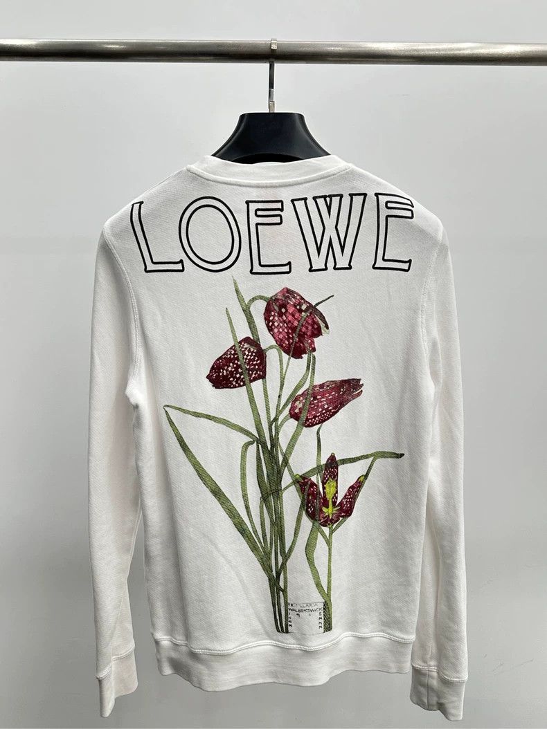 Loewe Loewe Printed hoodie Size XS / US 0-2 / IT 36-38 - 2 Thumbnail