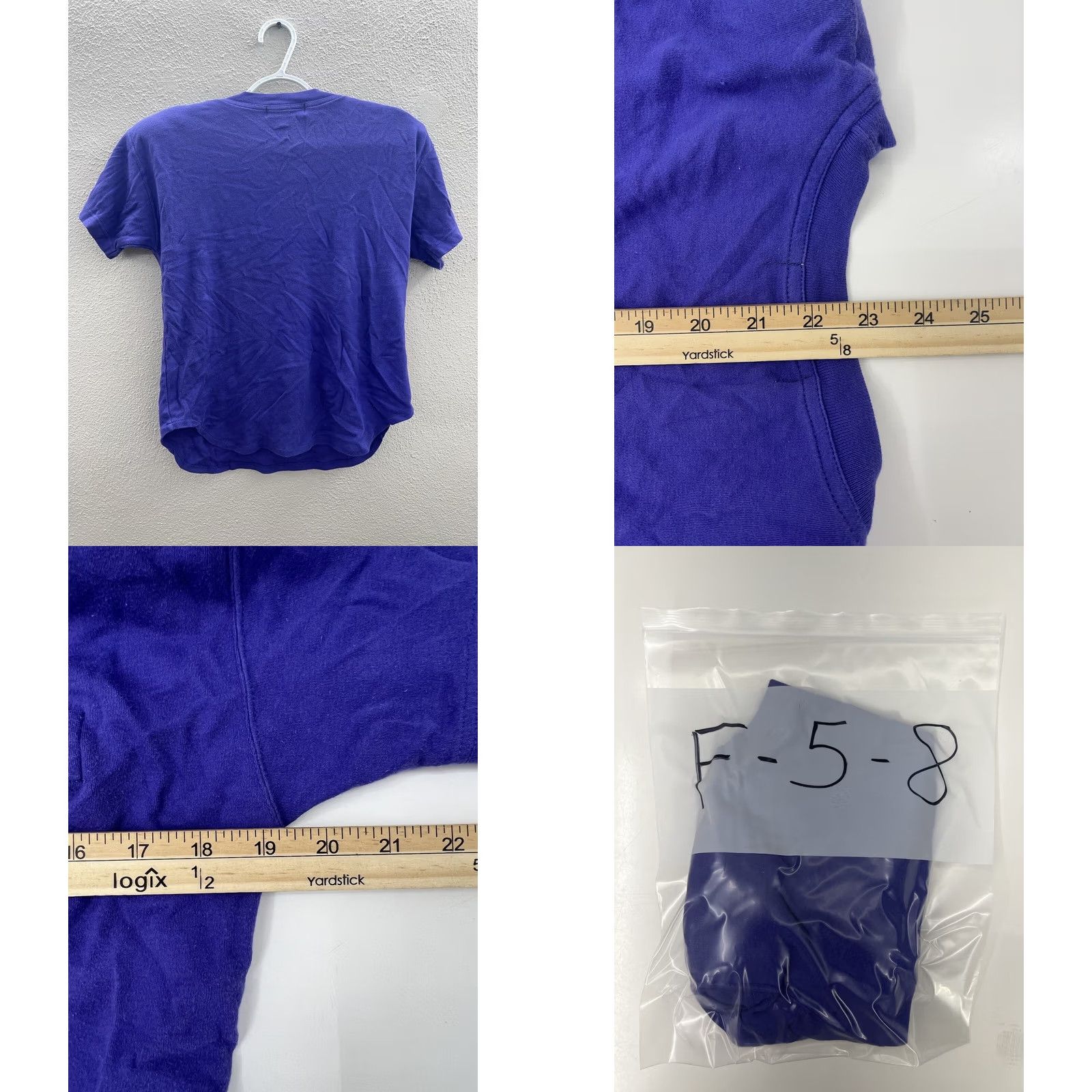 Vintage VINTAGE Cambridge Dry Goods Womens Purple Short Sleeve Pocket T-Shirt Size S Size S / US 4 / IT 40 - 8 Thumbnail