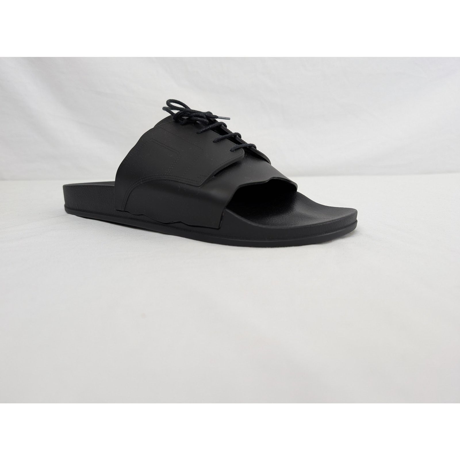 Maison Margiela o1rshd1 Pool Slides Slipper in Black Size US 12 / EU 45 - 2 Thumbnail