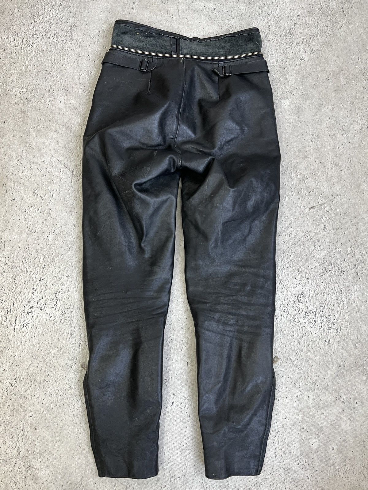 Harley Davidson Vintage zipper moto pants harley davidson style y2k Size US 31 - 7 Thumbnail