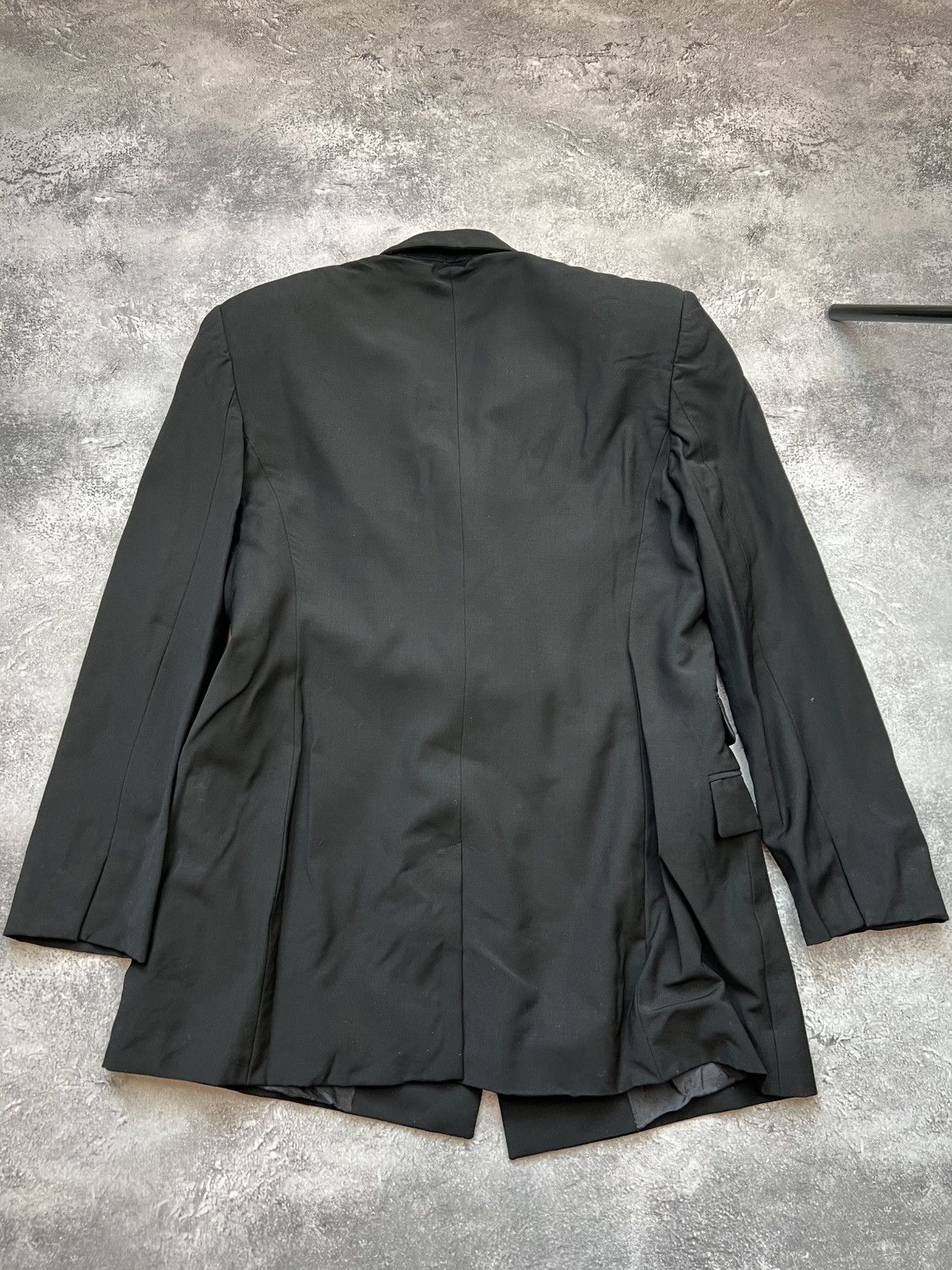 Gucci Gucci Black Blazer Formal Basic Mens Size 46 Size 46R - 7 Thumbnail