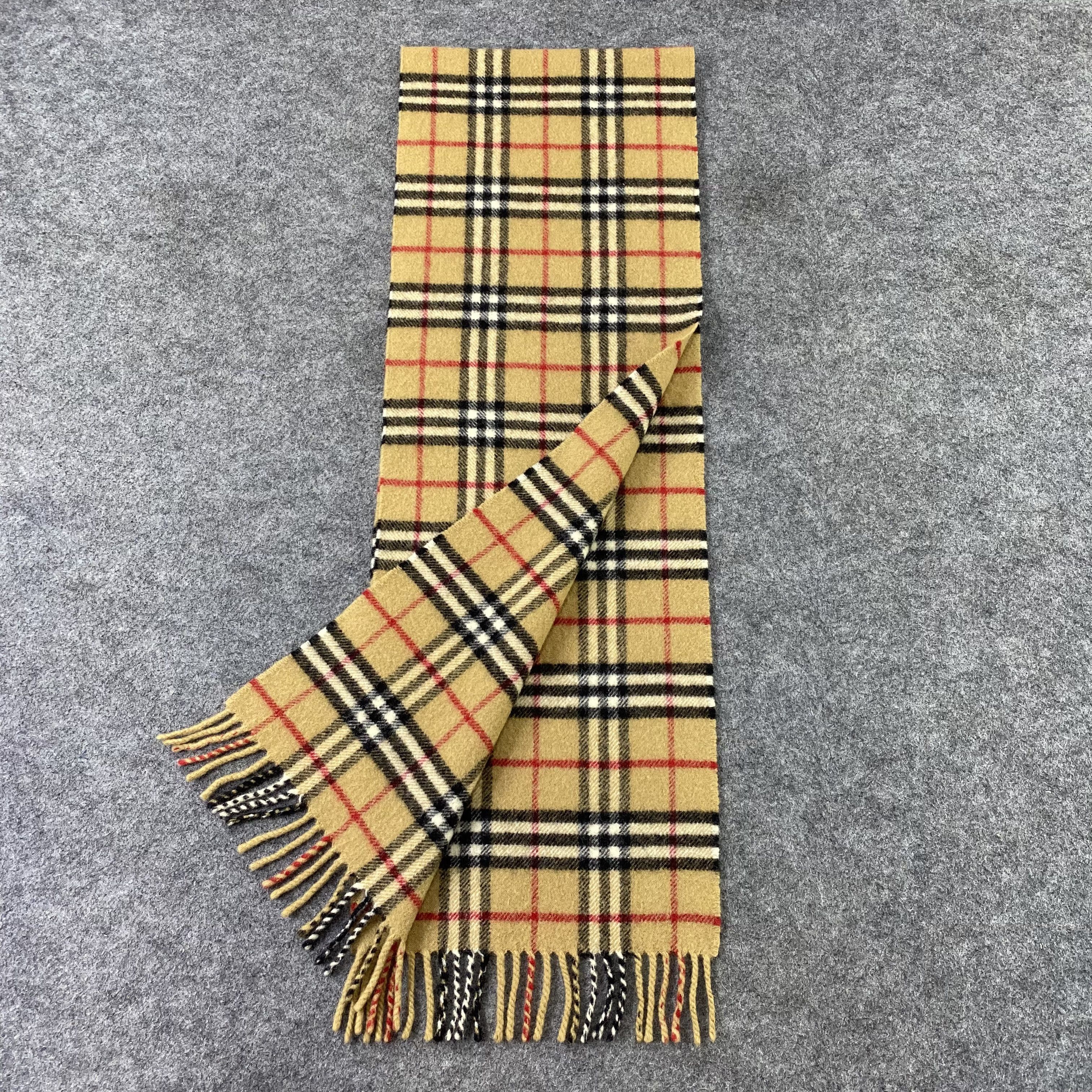Burberry Burberry Wool Muffler / Scarf / Neckwear -T1489 Size ONE SIZE - 3 Thumbnail