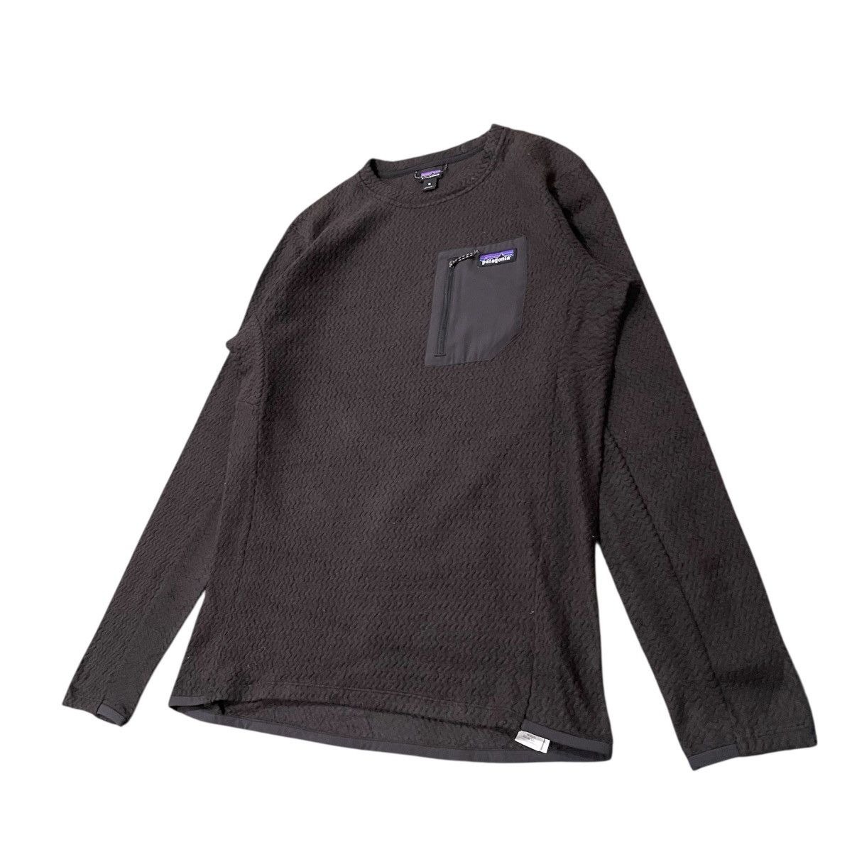 Patagonia Vtg Y2K Patagonia Regulator R1 Air Grid Crewneck Black Size US M / EU 48-50 / 2 - 3 Thumbnail