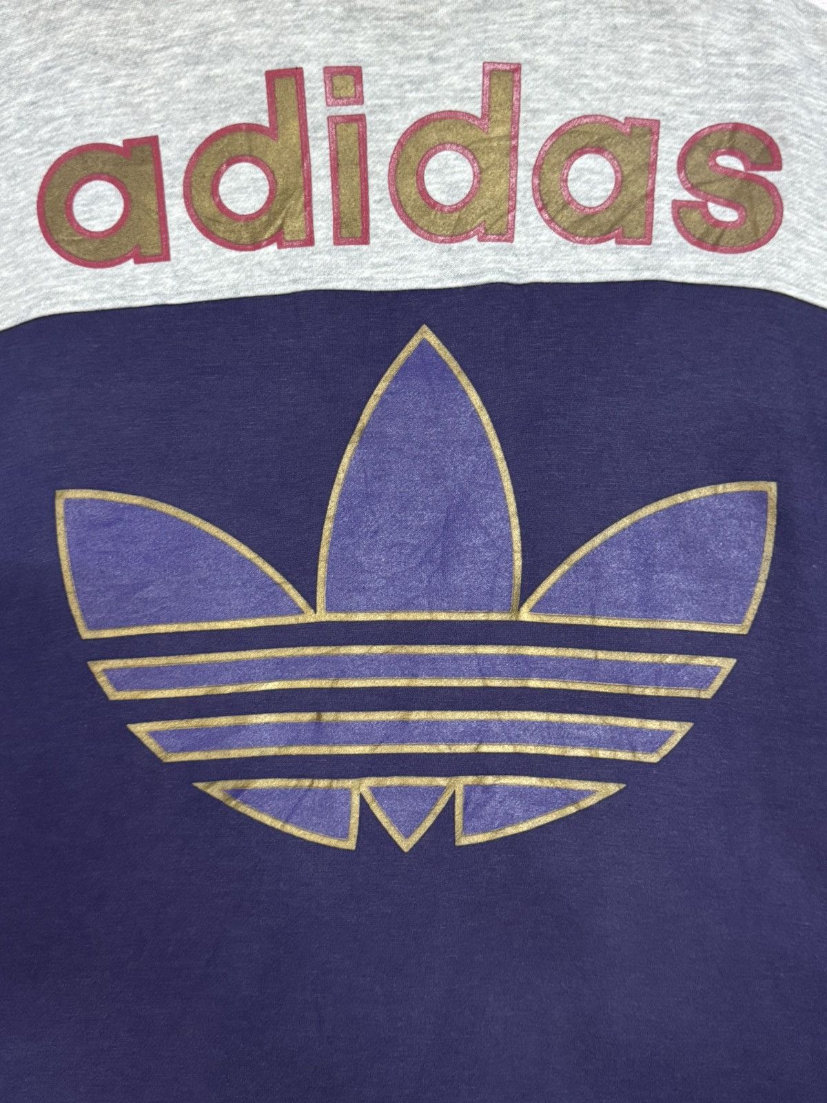 Adidas Adidas Trefoil Vintage Japan 90’s Size US XL / EU 56 / 4 - 11 Thumbnail