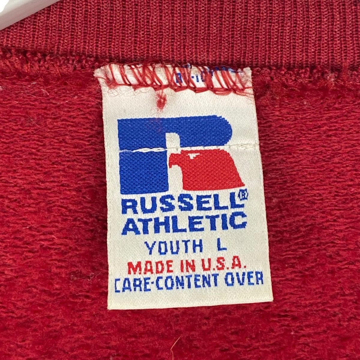 Other Vintage Russell Athletic Graphic Crewneck Sweatshirt Red Size US L / EU 52-54 / 3 - 6 Thumbnail