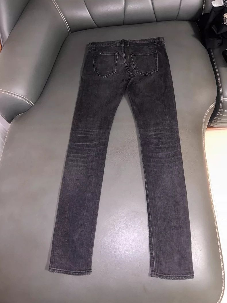 Saint Laurent Paris Saint Laurent Paris 2016 FW Wash Worn Skinny Jeans Nextarro Size US 29 - 2 Thumbnail