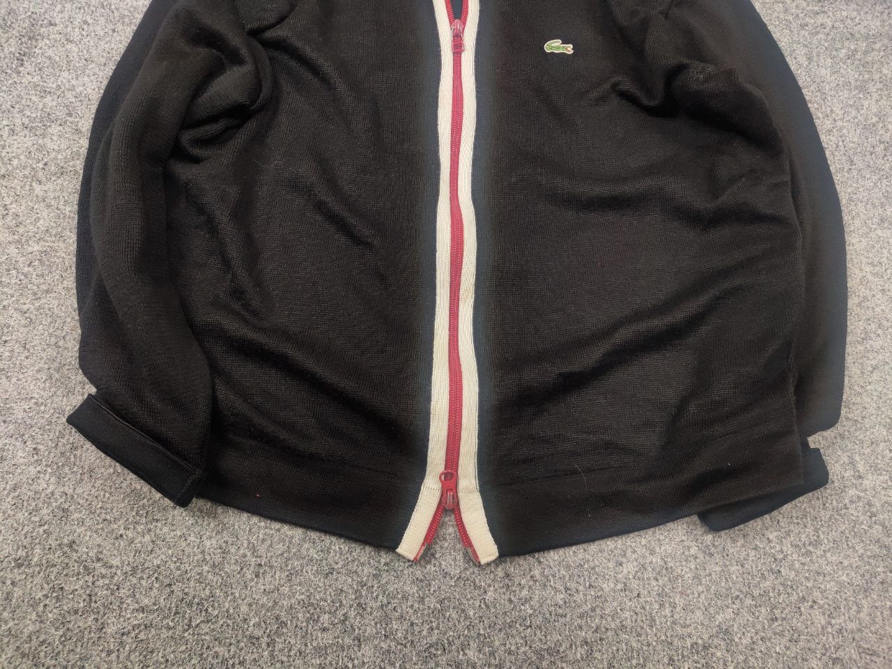 Lacoste Vintage Lacoste Sport Light Knit Full Zip Track Top Pullover Size US S / EU 44-46 / 1 - 5 Thumbnail