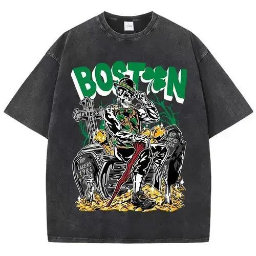 Other Boston Skeletons 100% Cotton Size US L / EU 52-54 / 3 - 2 Thumbnail